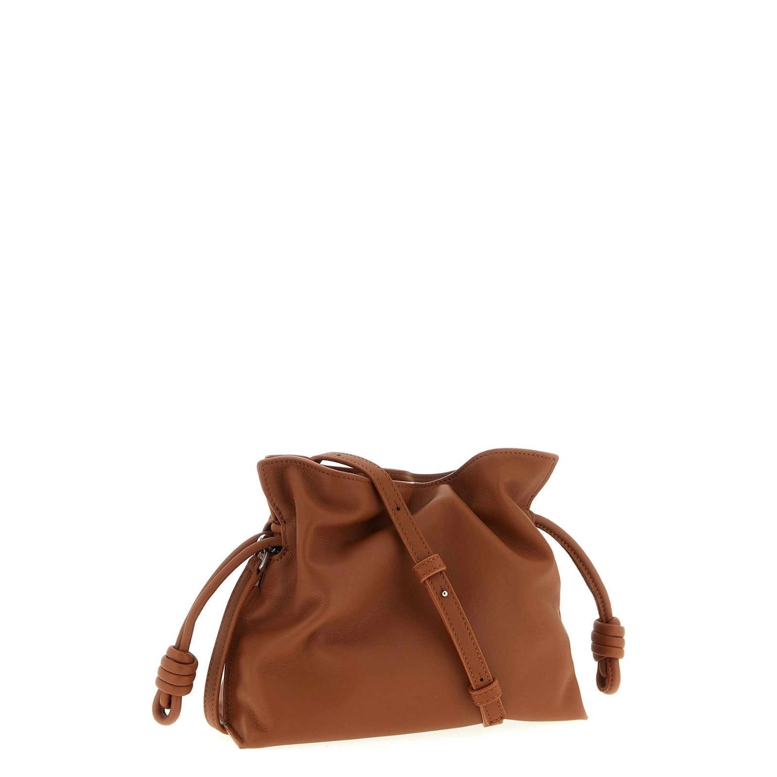Loewe LOEWE Flamenco Mini $2600 SQUIRREL Nappa Leather Clutch New Size ONE SIZE - 4 Thumbnail
