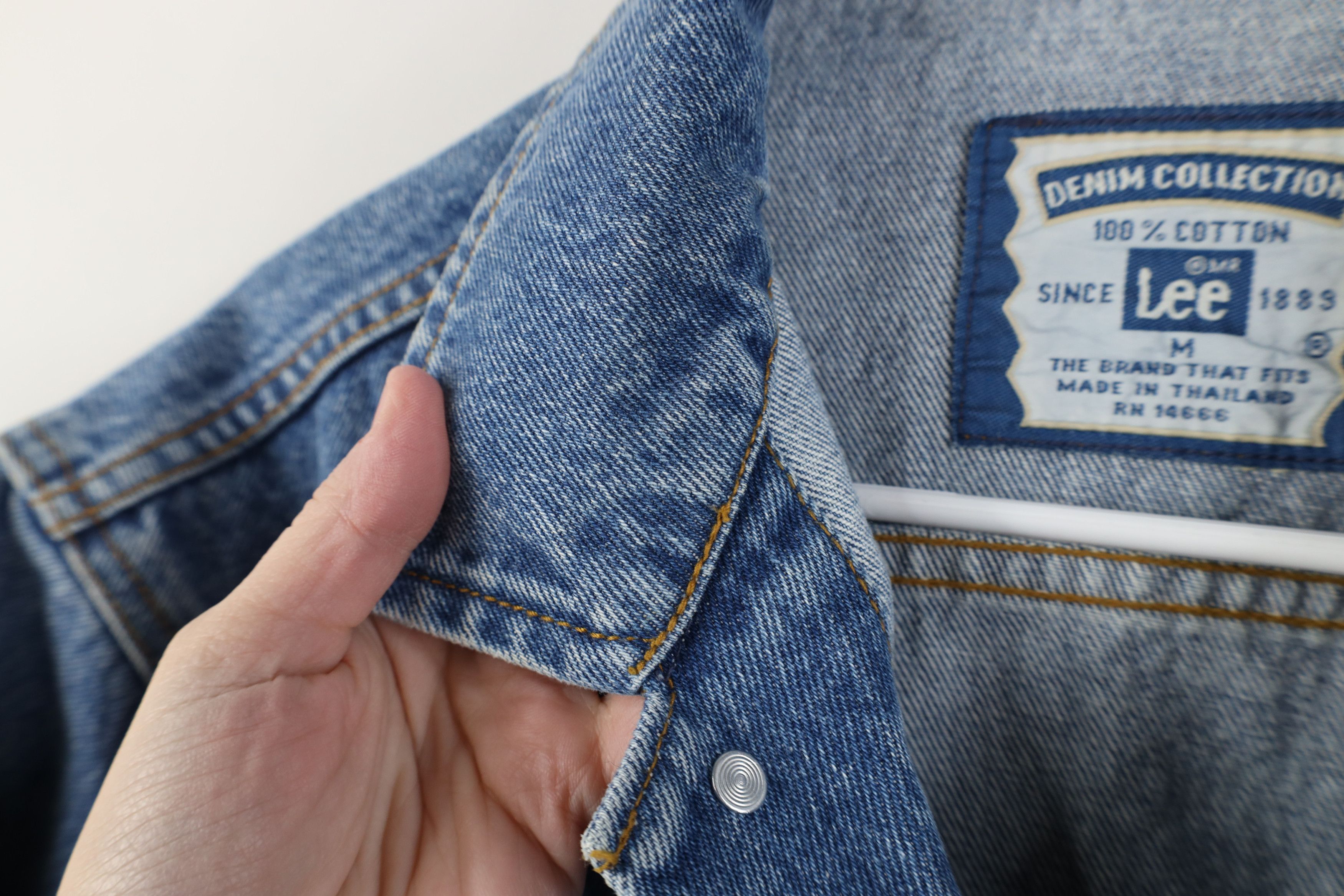 Vintage Vintage 90s Y2K The John Tesh Radio Show Denim Jacket Size US L / EU 52-54 / 3 - 7 Thumbnail