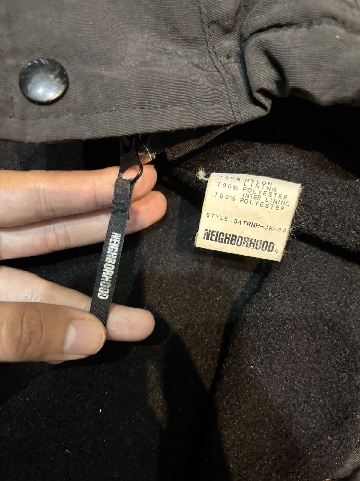 Neighborhood Neighborhood Zip Jacket black Size US L / EU 52-54 / 3 - 7 Thumbnail
