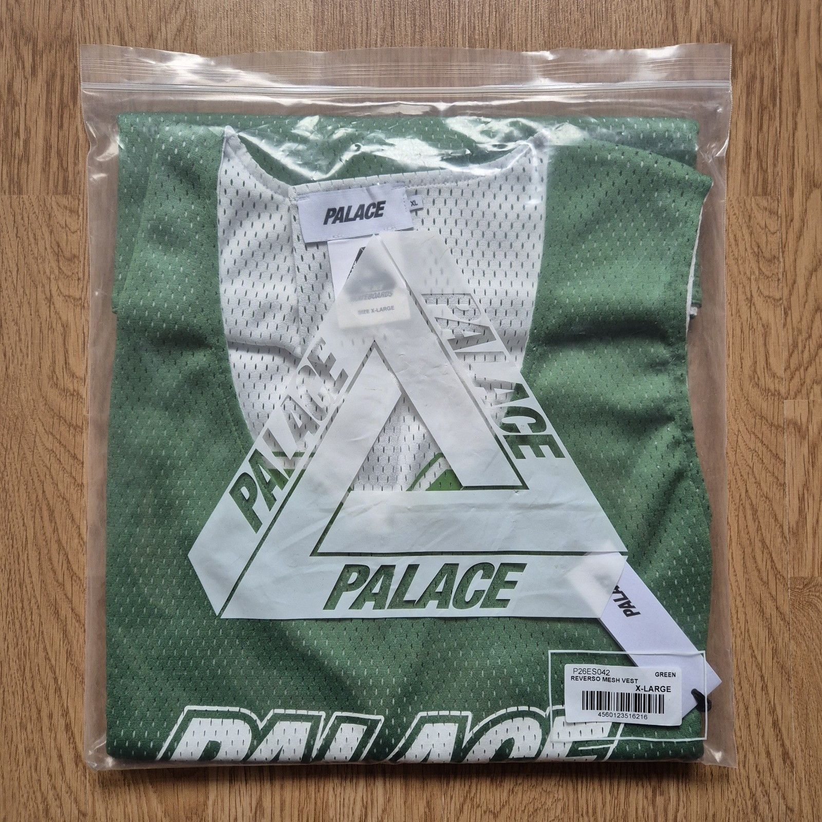Palace Palace Mesh Reverso Vest Green XL Brand New With Tags SS24 Size US XL / EU 56 / 4 - 6 Thumbnail