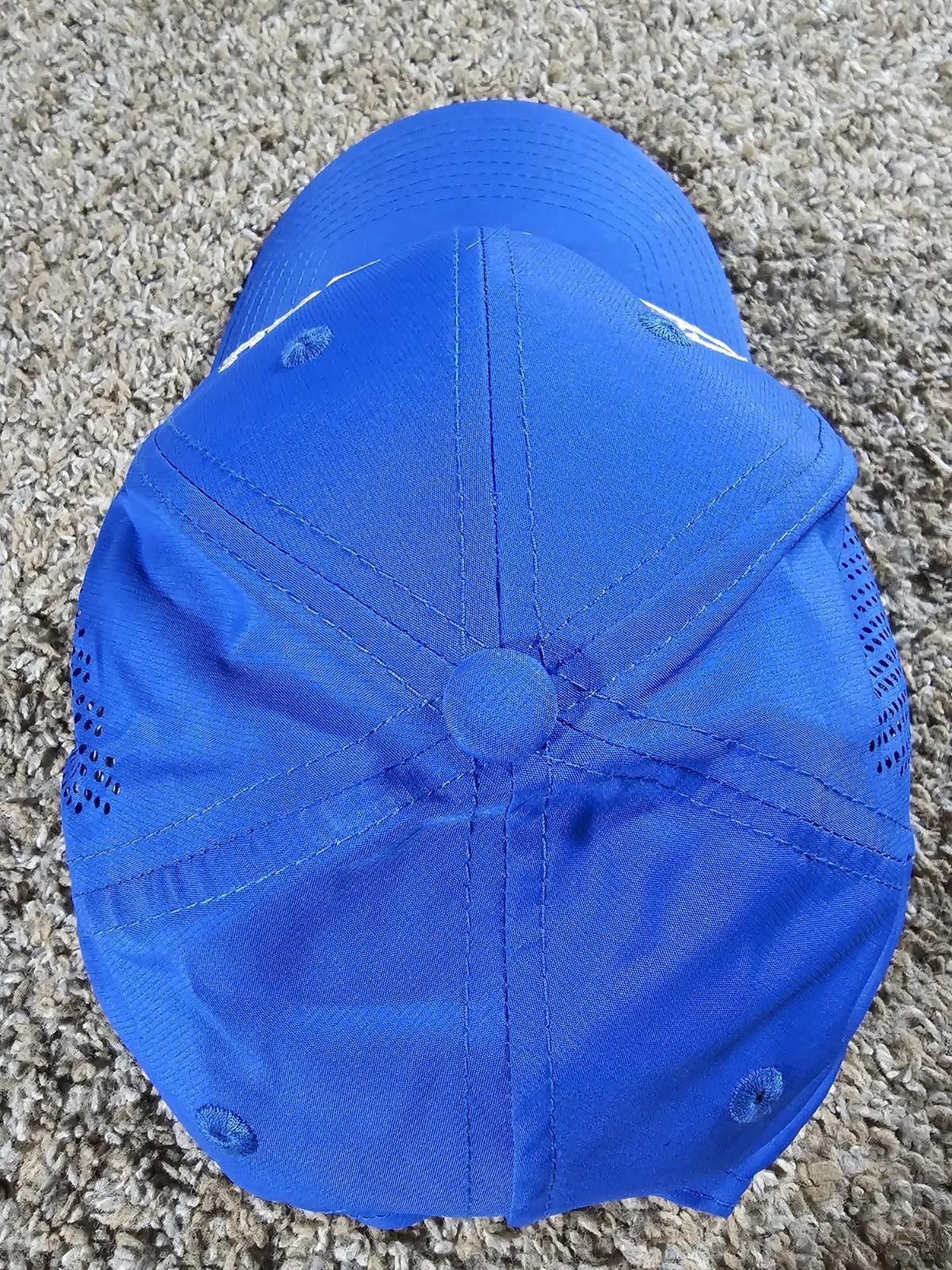 The Unbranded Brand Mr Cool Comfort Made Simple Baseball Cap Blue Strapback Size ONE SIZE - 3 Thumbnail