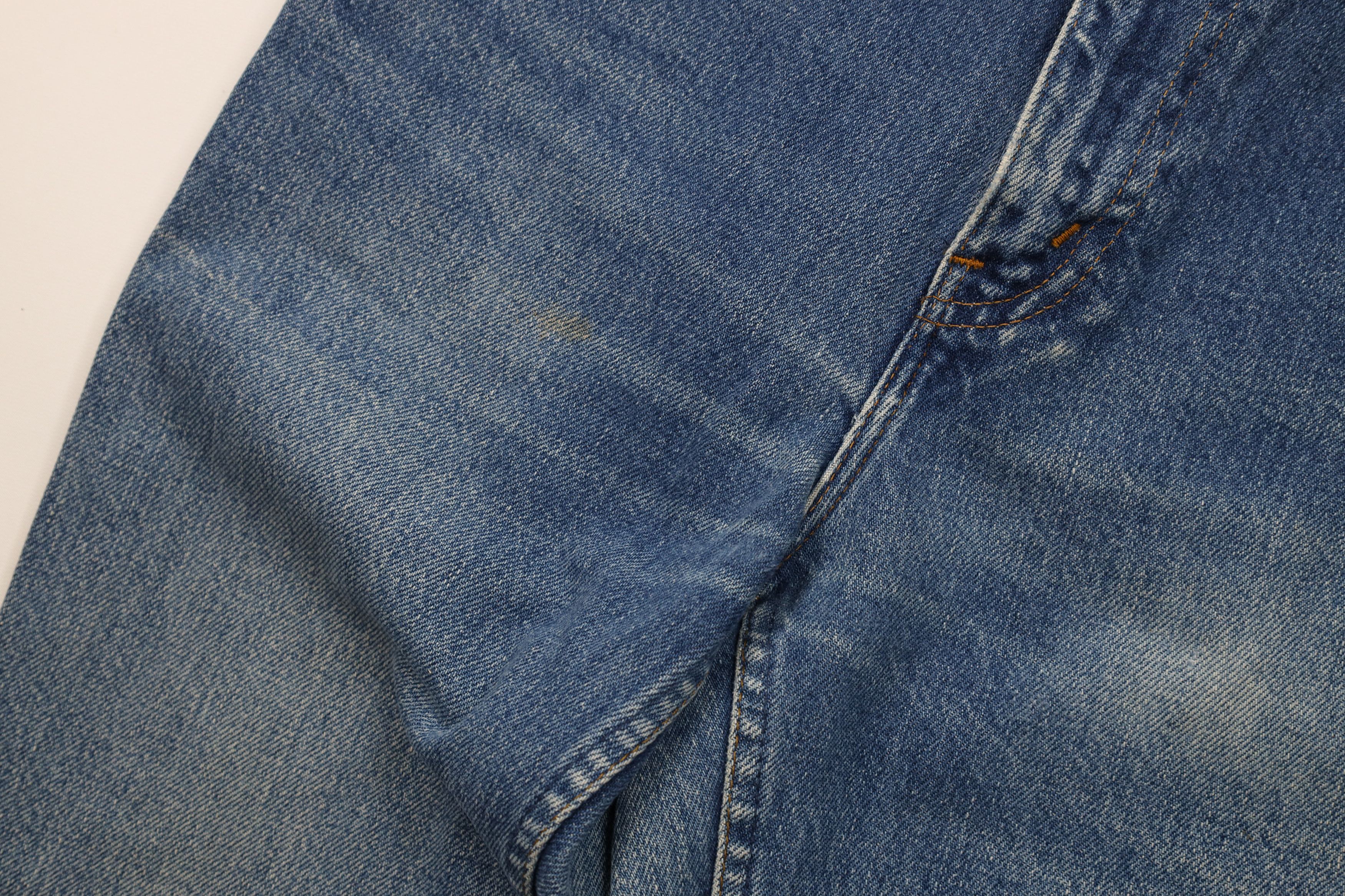 Vintage Vintage 70s Streetwear Western Flared Denim Jeans Blue USA Size US 29 - 7 Thumbnail
