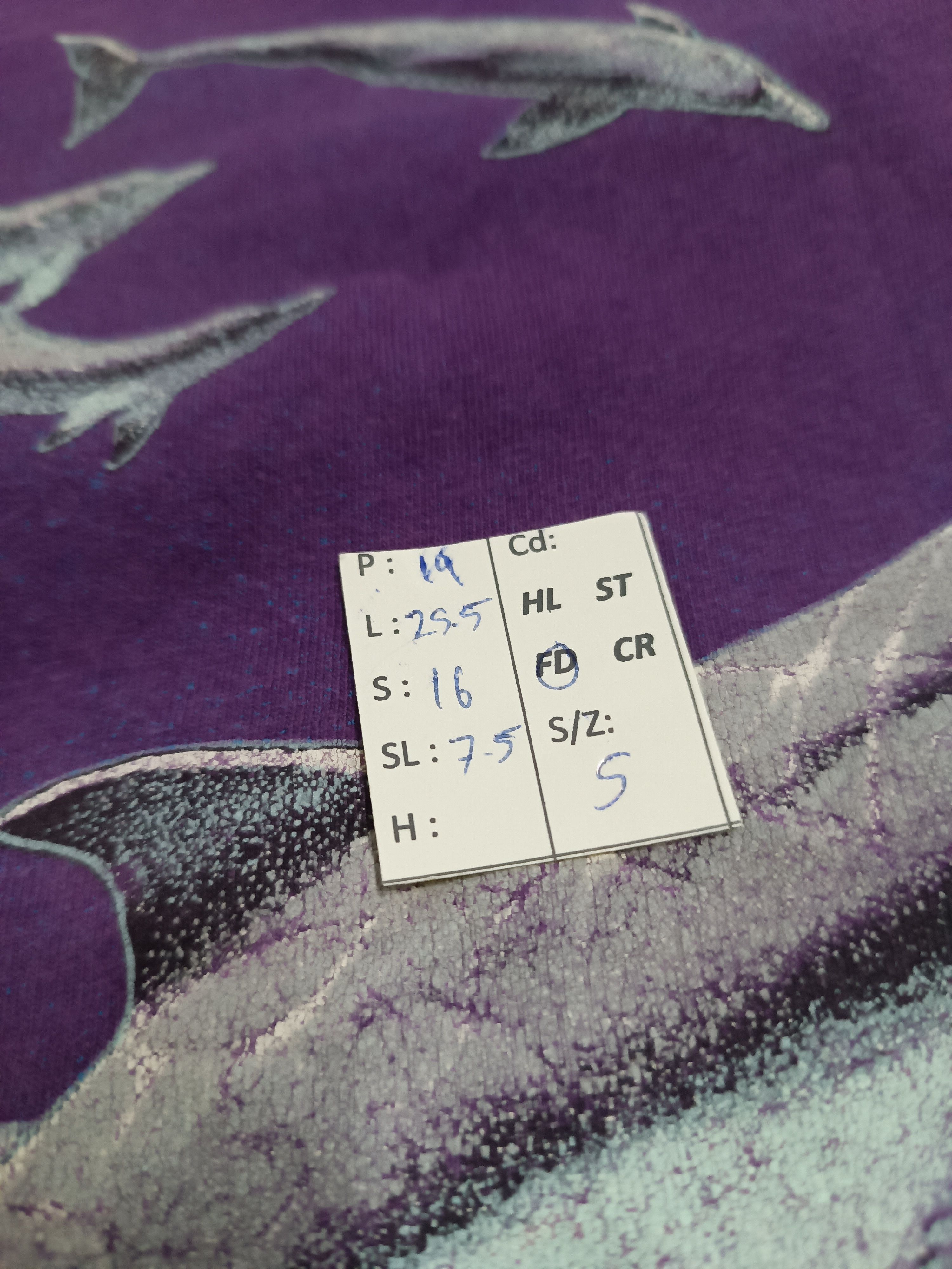Vintage VINTAGE 80'S DOLPHIN ART FISH PENGUIN NG VERY RARE TEE Size US S / EU 44-46 / 1 - 14 Thumbnail