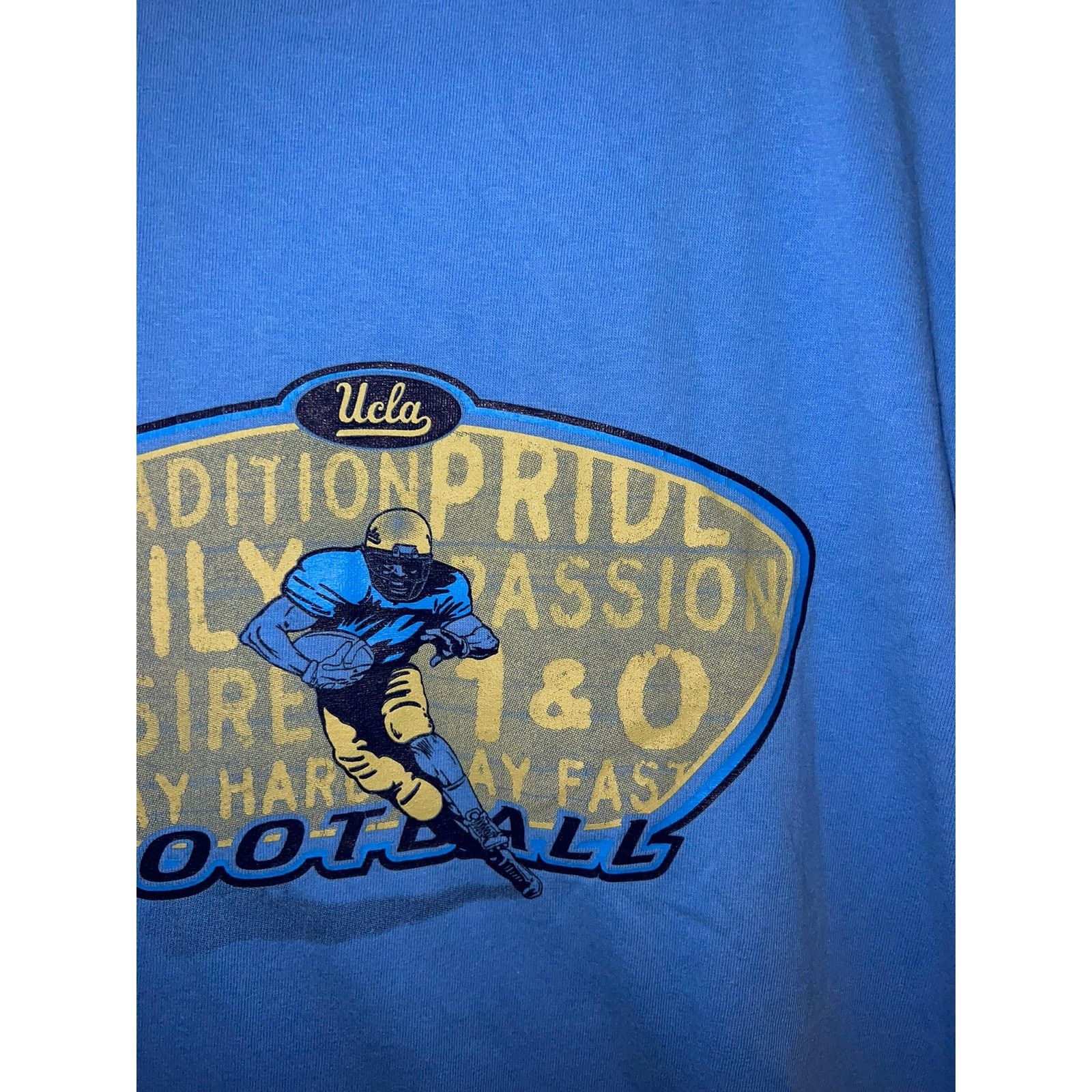 NCAA Vintage UCLA Shirt Football College University Blue Tee L Size US XL / EU 56 / 4 - 7 Thumbnail