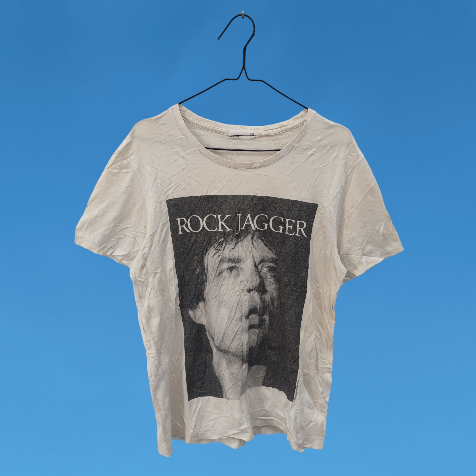 image of Lad Musician Rock Jagger T Shirt, Men's (Size Medium)