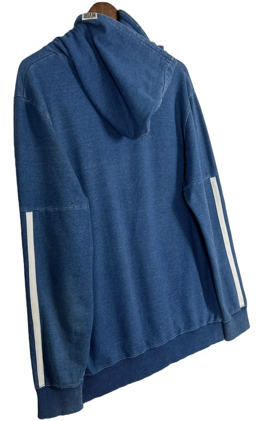 Other Vintage Nev Surf Denim Dye Hoodie Size US L / EU 52-54 / 3 - 4 Thumbnail
