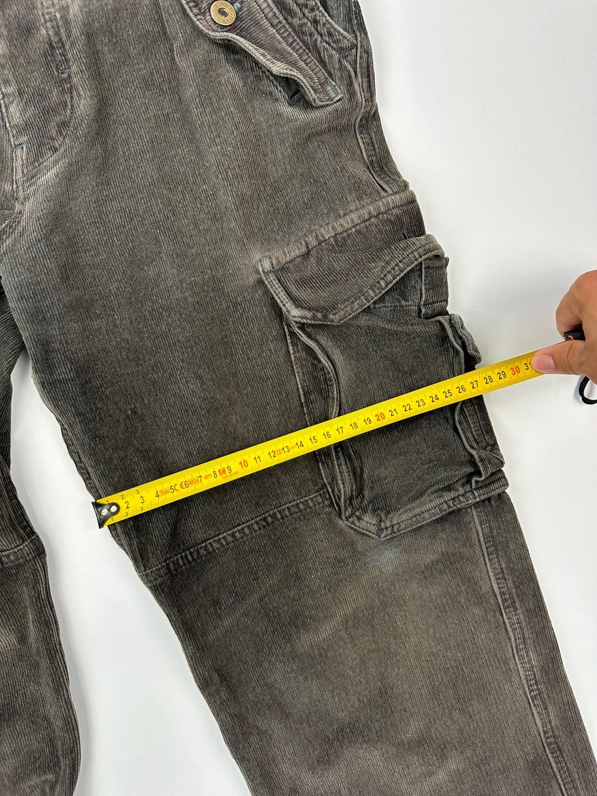 Dolce & Gabbana Dolce & Gabbana Khaki Cargo Corduroy Pants Size US 38 / EU 54 - 18 Thumbnail