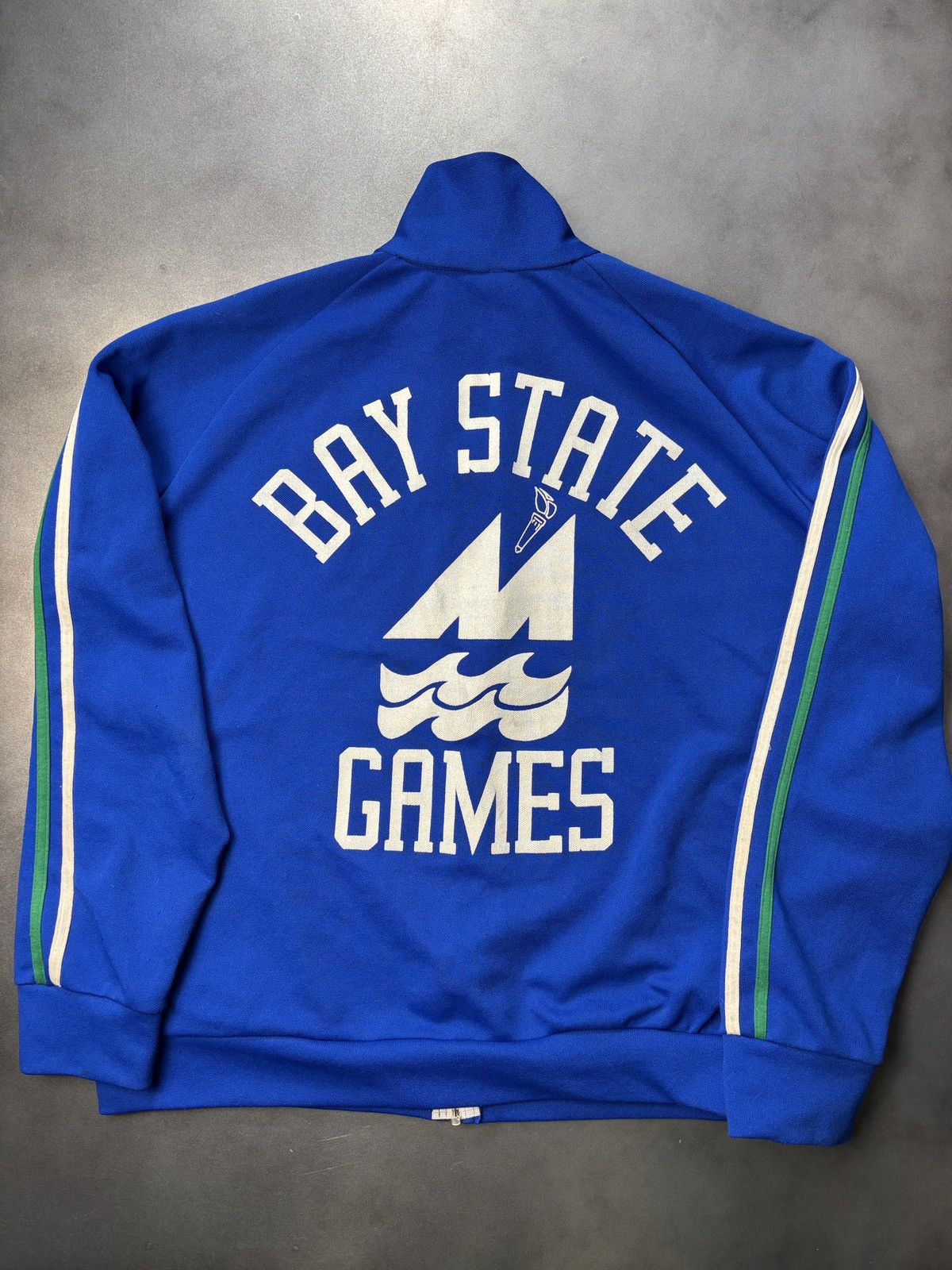 Fred Perry × Other × Vintage 1970s Tracksuit Top Vintage Bay State Games Track Jacket Size US S / EU 44-46 / 1 - 8 Thumbnail