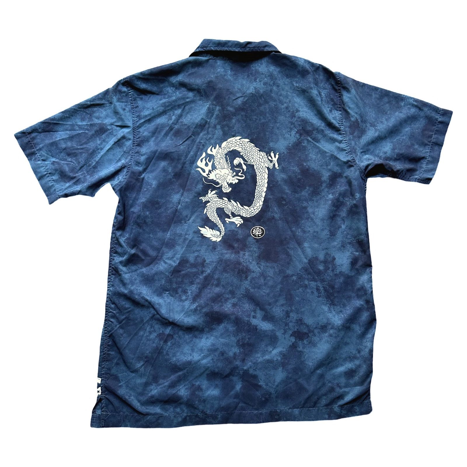 Other VTG Y2K Utility Dragon SS Button Up Shirt Mens Medium EUC Size US M / EU 48-50 / 2 - 7 Thumbnail