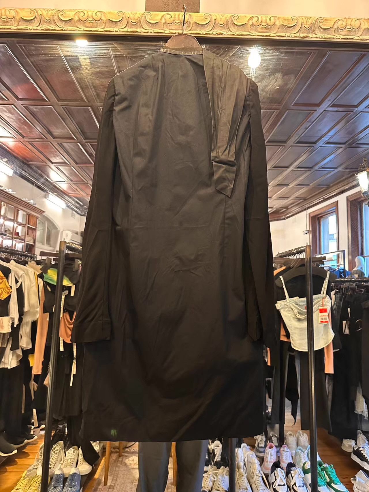 Rick Owens Rick Owens 12SS Runway Collage Leather‑Patch Coat Ｑ25 Size S / US 4 / IT 40 - 2 Thumbnail