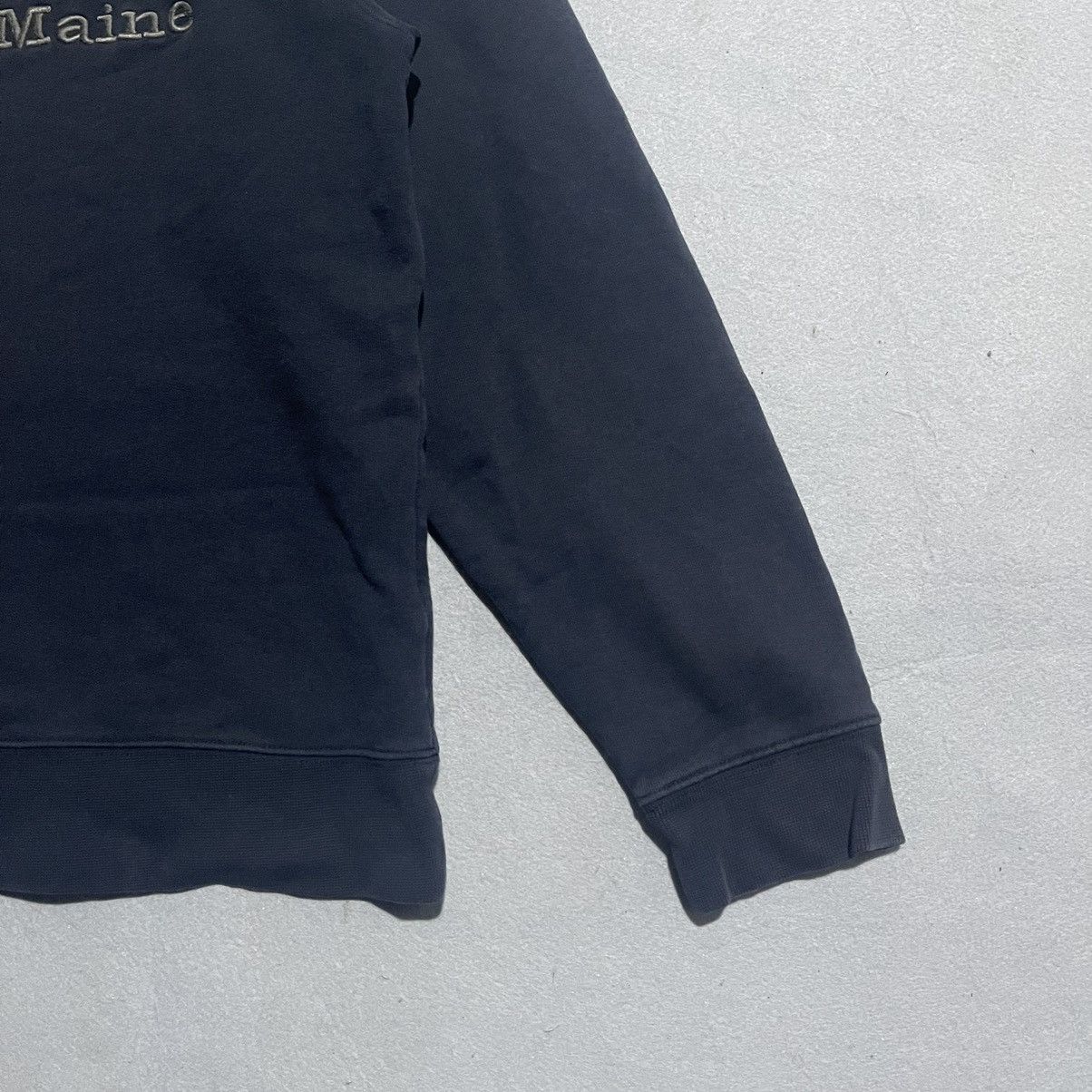 L.L. Bean Vintage L.L. Bean Navy Logo Sweatshirt Size US L / EU 52-54 / 3 - 3 Thumbnail