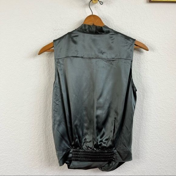 Diane von Furstenberg Diane von Furstenberg New Issie Silk Wrap Top Size S / US 4 / IT 40 - 3 Thumbnail