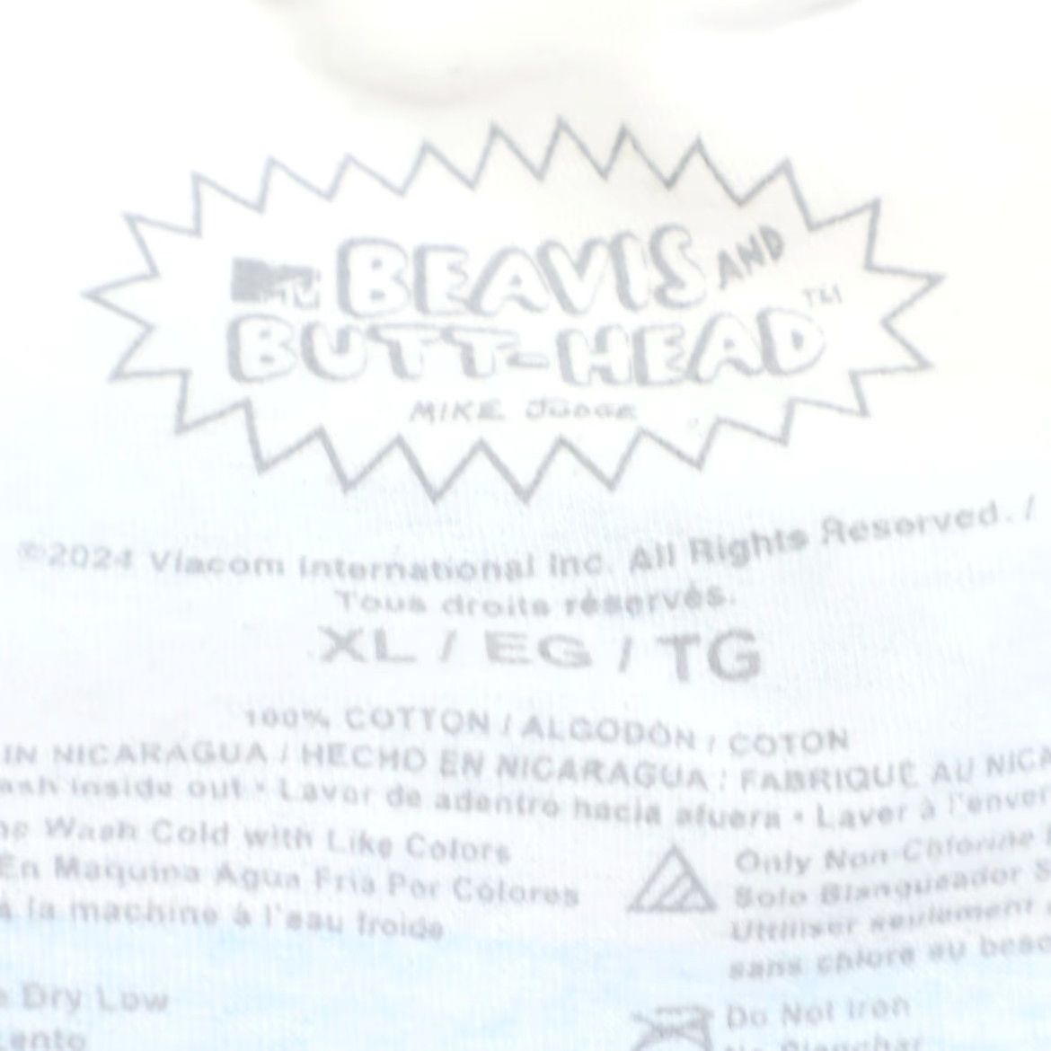 Vintage Beavis and Butt-Head USA Swimming Cannonball T-Shirt White Men's XL Size US XL / EU 56 / 4 - 5 Thumbnail