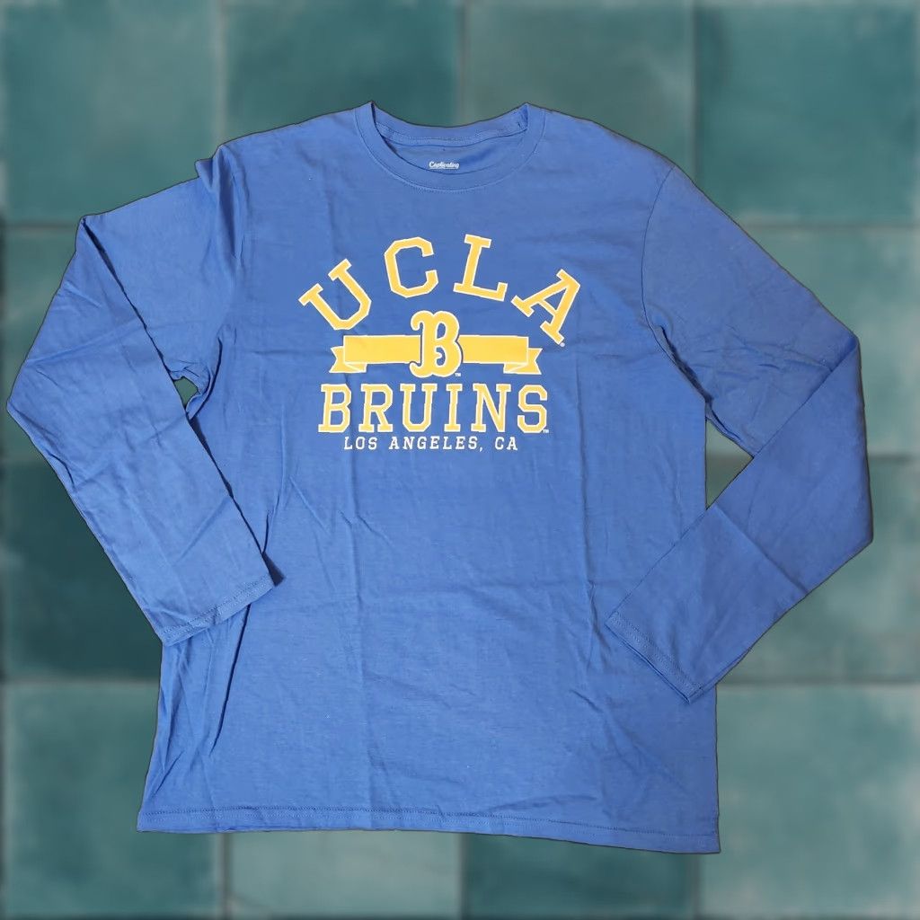 Vintage VINTAGE Captivating UCLA Bruins Football Shirt Men's L Blue Crewneck Long Sleeve Size US L / EU 52-54 / 3 - 1 Thumbnail