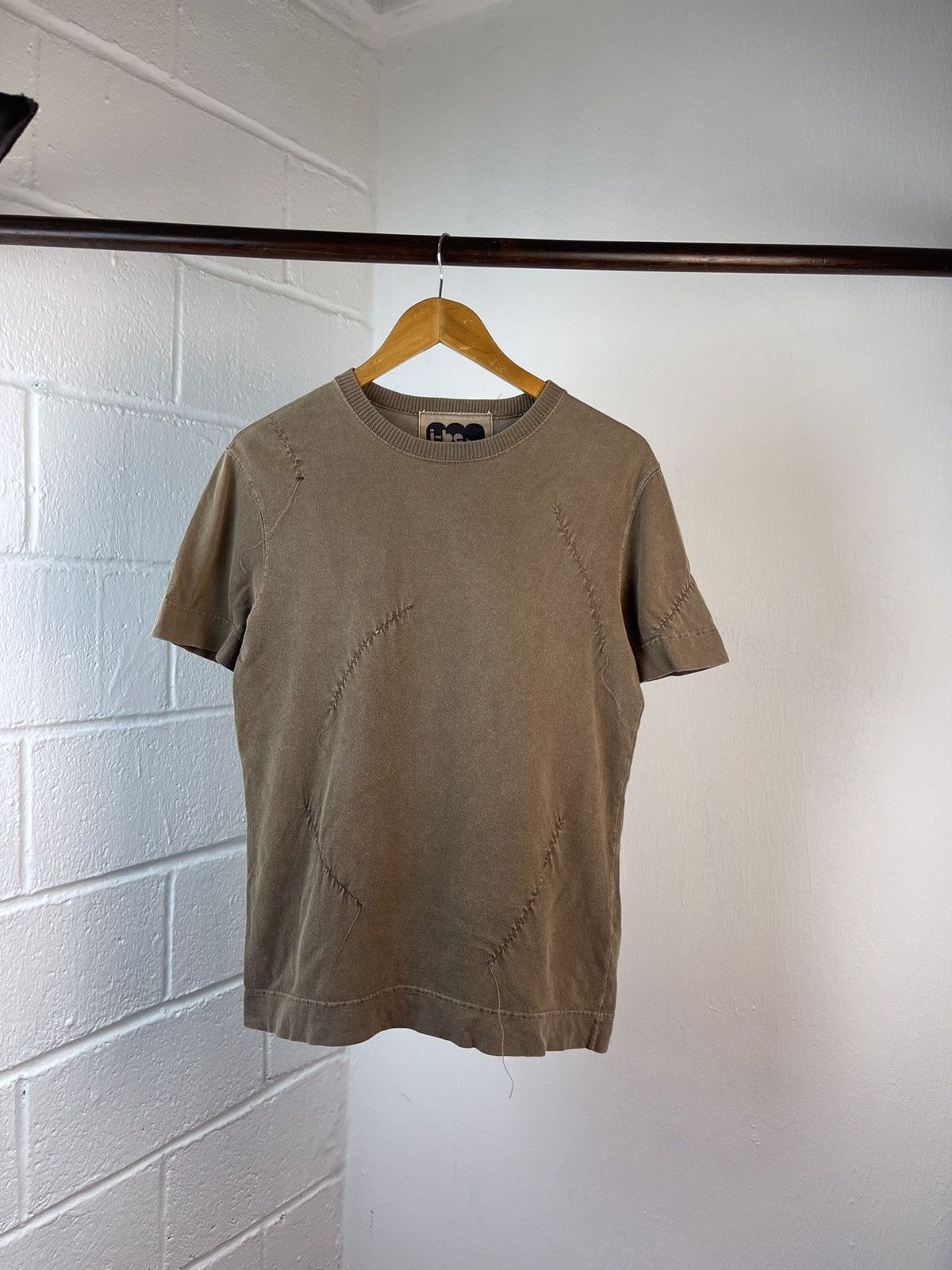 Hysteric Glamour × Le Grande Bleu (L.G.B.) × PPFM 009 I-bee Cut Sewing Faded Brown Tee Size US M / EU 48-50 / 2 - 2 Thumbnail