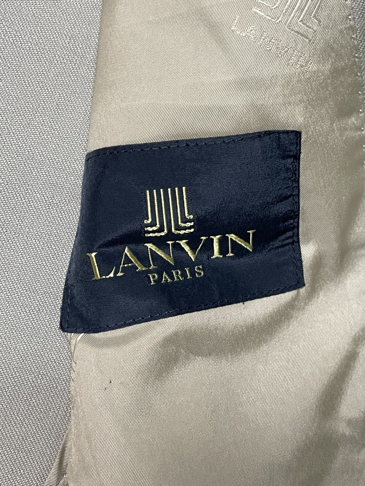 Japanese Brand × Lanvin × Vintage Vintage Lanvin Paris Brand Light Blazer (66) Size US XXS / EU 40 - 8 Thumbnail