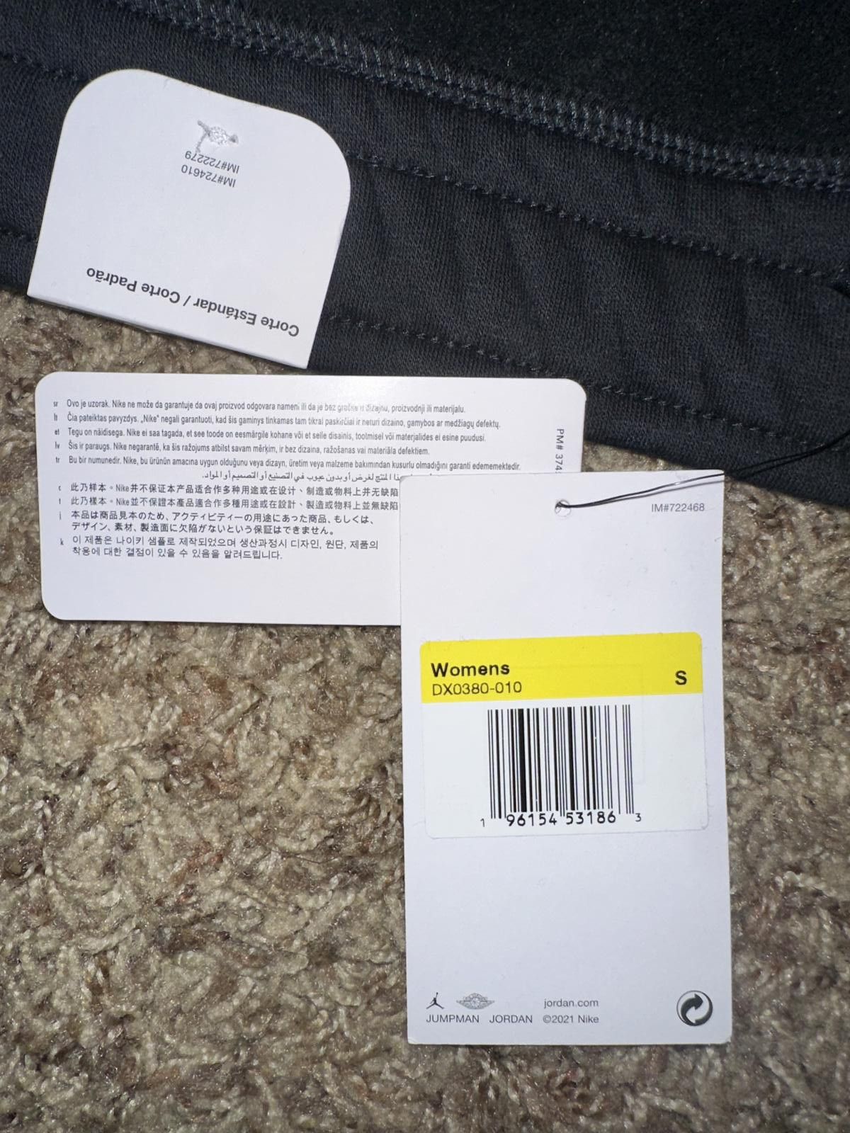 Jordan Brand Air Jordan Brooklyn Fleece Black Shorts Sample Size 28" / US 6 / IT 42 - 5 Thumbnail