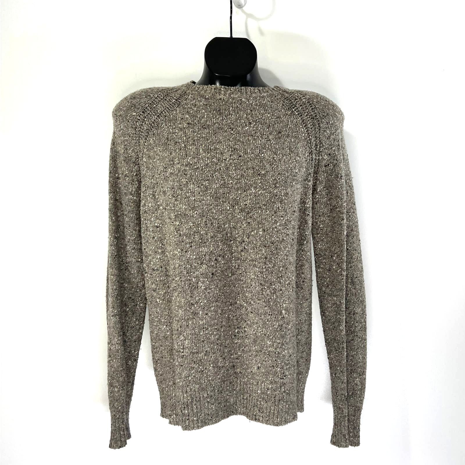 J.Crew J. Crew Dongal Tweed Knit Wool Crewneck Pullover Sweater Size US M / EU 48-50 / 2 - 1 Thumbnail