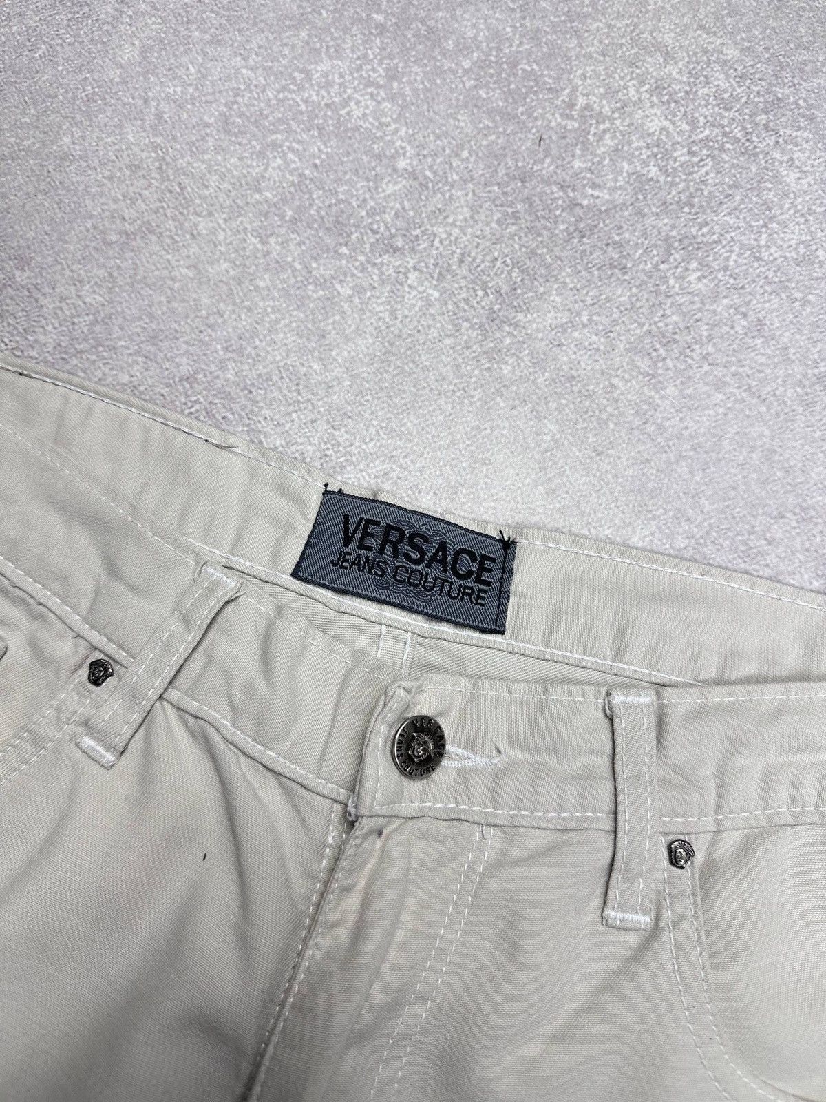 Versace Vintage Versace Medusa Chino Baggy Pants Y2K 32 Size US 32 / EU 48 - 7 Thumbnail