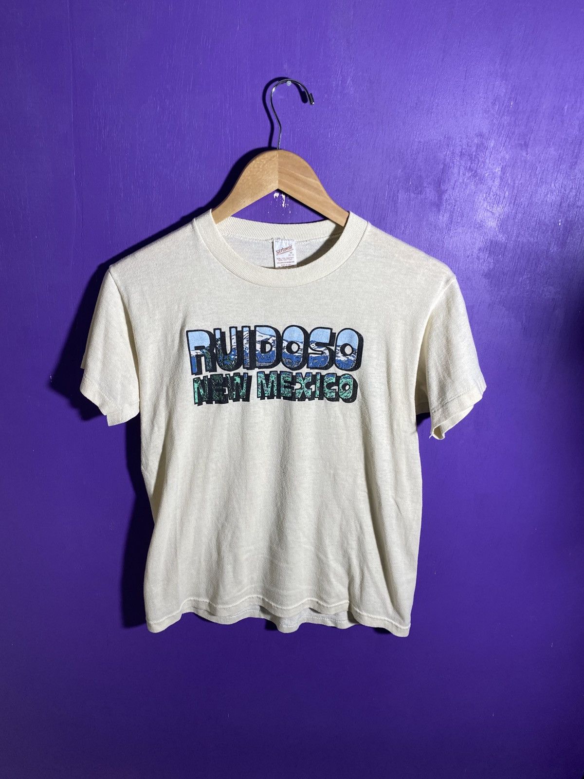 Vintage Vintage 70s Ruidoso New Mexico t-shirt Size US M / EU 48-50 / 2 - 1 Thumbnail