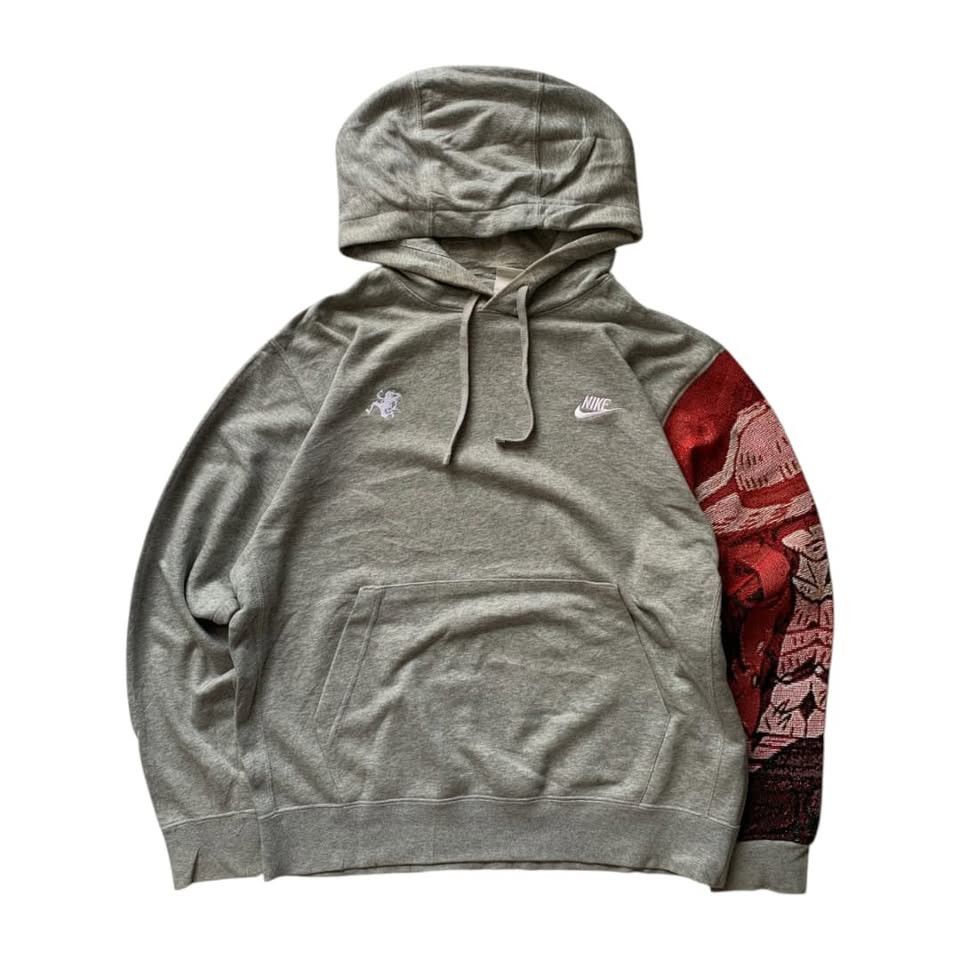 Nike Nike Hoodie Rework (Reworked) Anime One Piece Grey 1/1 Size US L / EU 52-54 / 3 - 1 Thumbnail