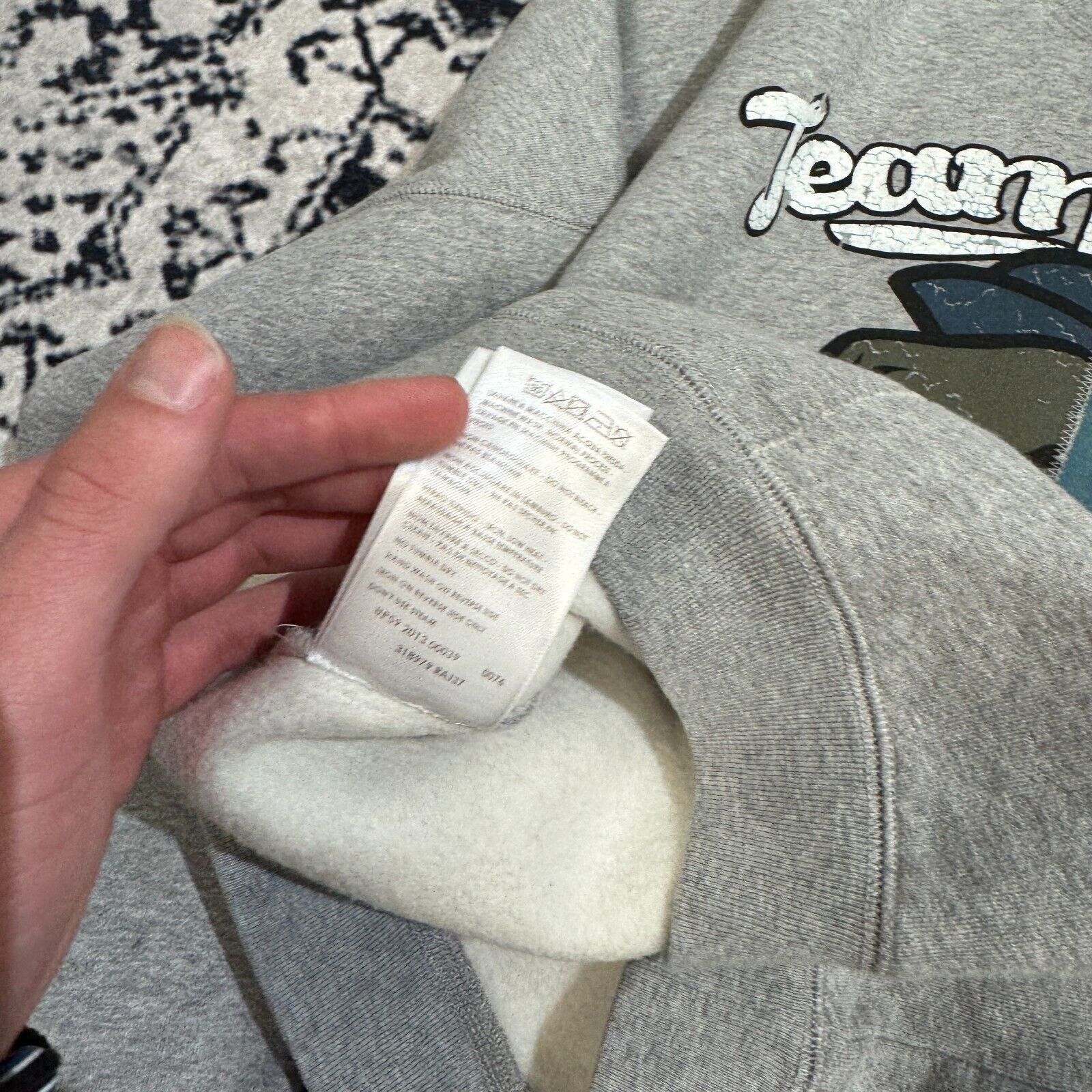Alexander McQueen × Vintage Vintage Alexander McQueen Gray Cotton Crewneck Size XS MCQ Size US XS / EU 42 / 0 - 12 Thumbnail