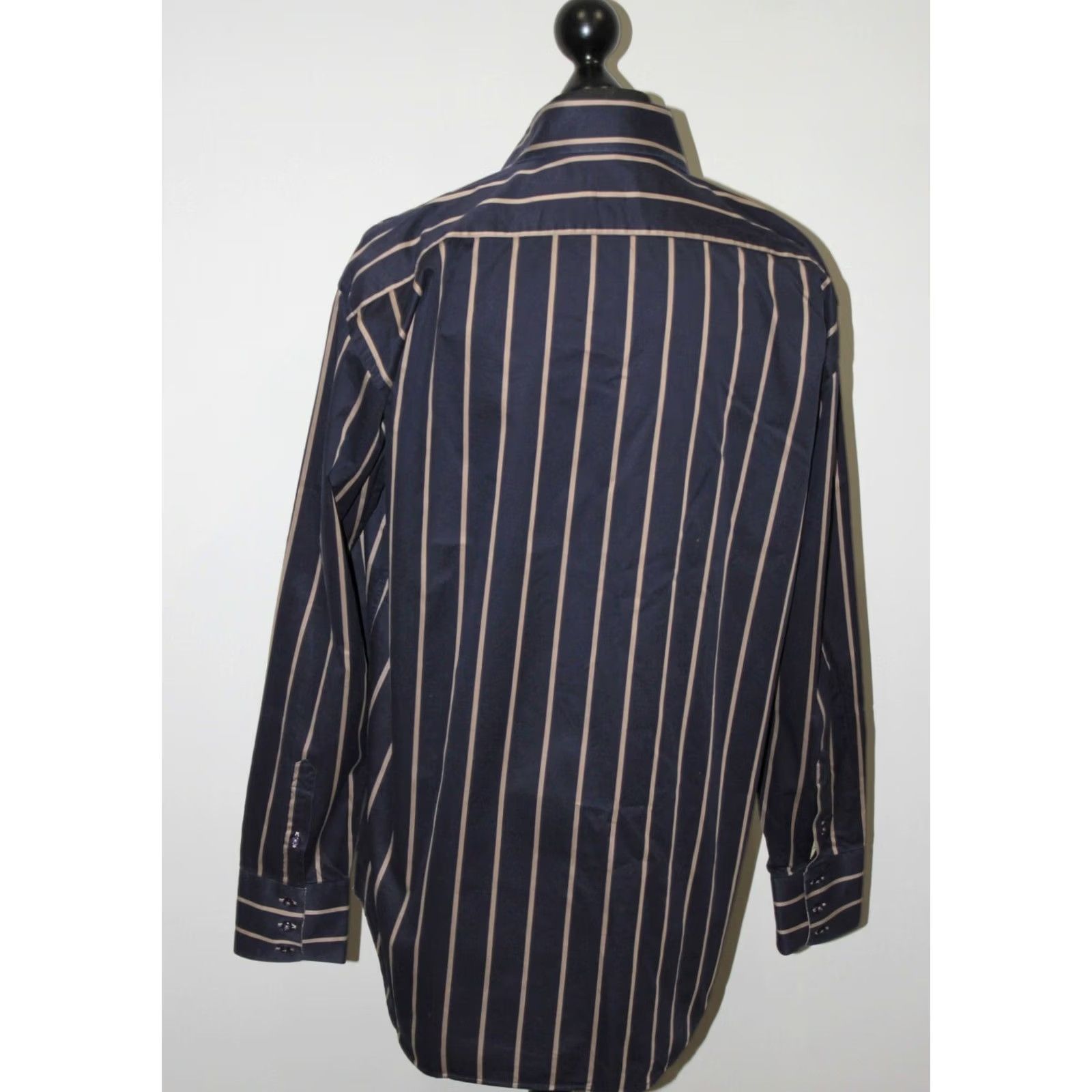 Vintage Circle of Gentlemen Shirt Mens 44 17 1/2 Multicoloured Dress Shirt Cotton Brand Circle of Gentlemen Size US XXL / EU 58 / 5 - 5 Thumbnail