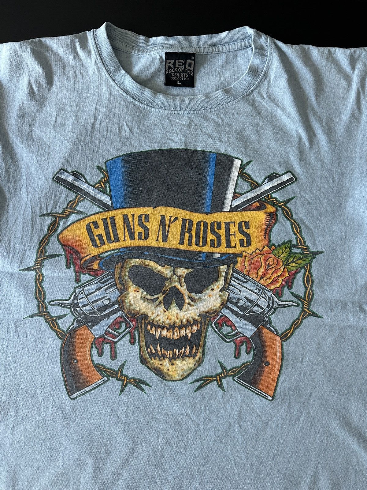 Vintage Guns N’ Roses Vintage Double-Sided Tee / Natural Fade Size US L / EU 52-54 / 3 - 2 Thumbnail