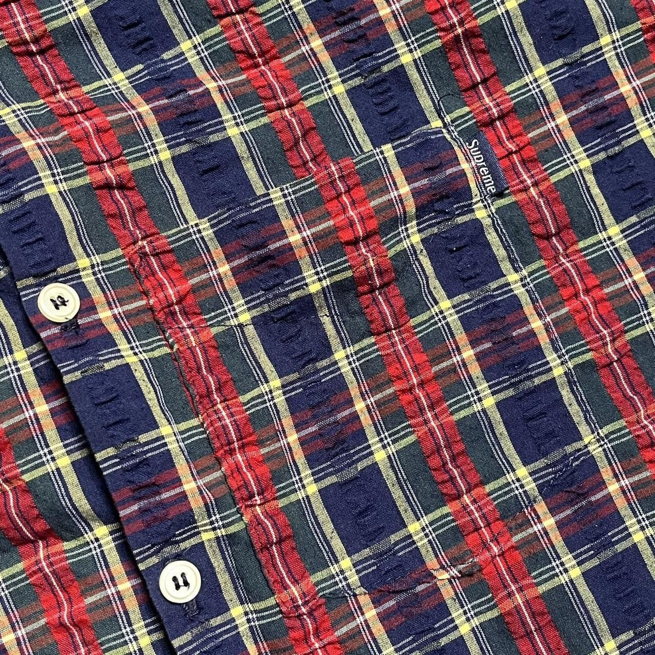 Supreme × Vintage RARE 90s supreme short sleeve flannel Size US XL / EU 56 / 4 - 3 Thumbnail