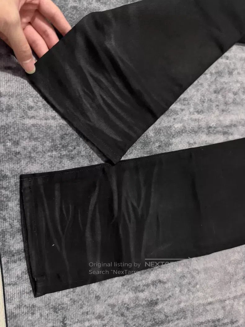 Saint Laurent Paris Saint Laurent Paris Cat Claw Coated Wax Finished Basic Den Size US 33 - 5 Thumbnail