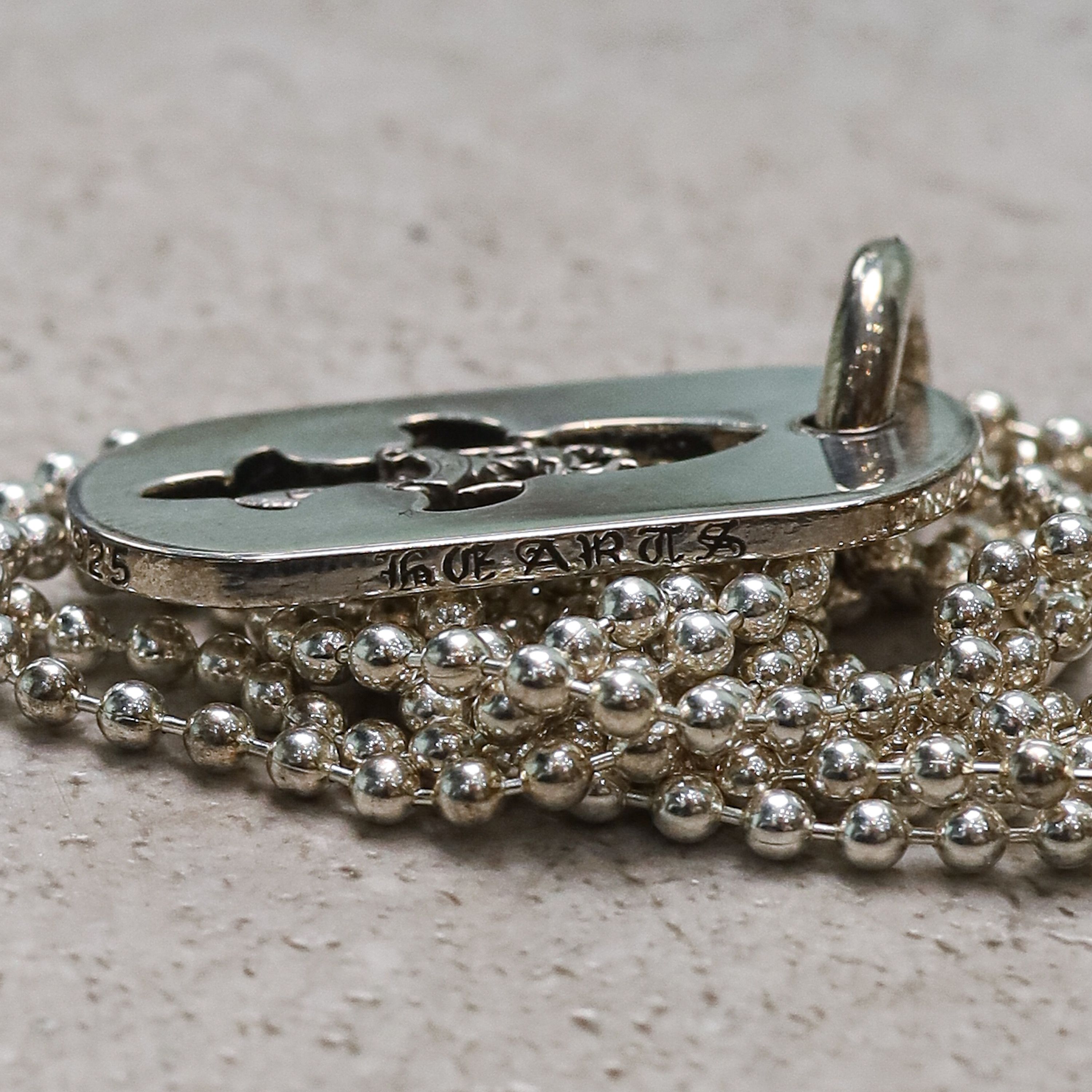 Chrome Hearts CHROME HEARTS Dog Fleur Dagger Necklace SILVER Size ONE SIZE - 11 Thumbnail