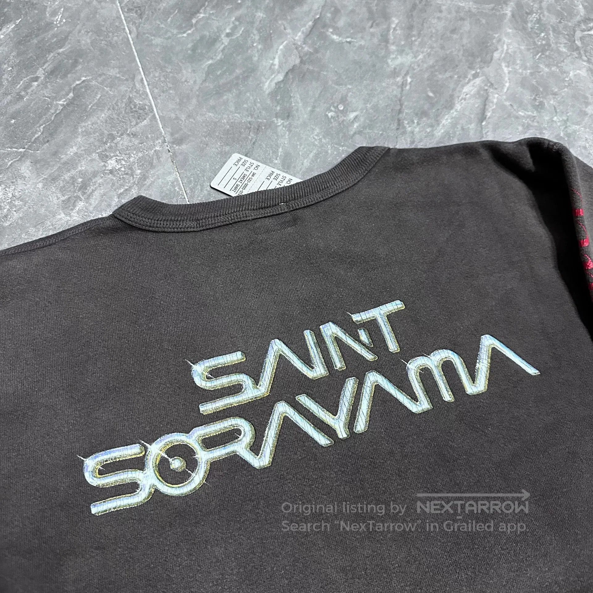 Club Sorayama Saint Michael Sorayama Black Gray Sweatshirt. Size US S / EU 44-46 / 1 - 4 Thumbnail