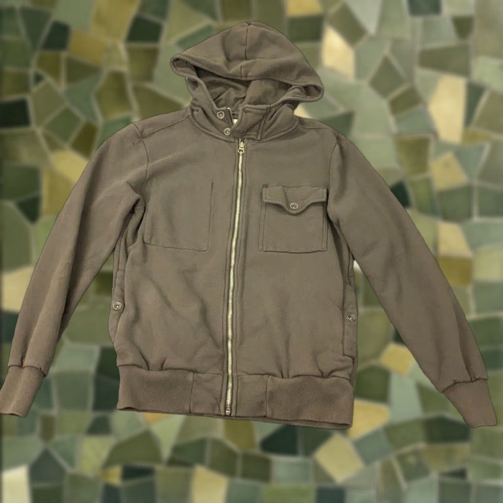 Element Element Emeralds Hoodie Womens Small Gray Full Zip Sweatshirt Size S / US 4 / IT 40 - 1 Thumbnail