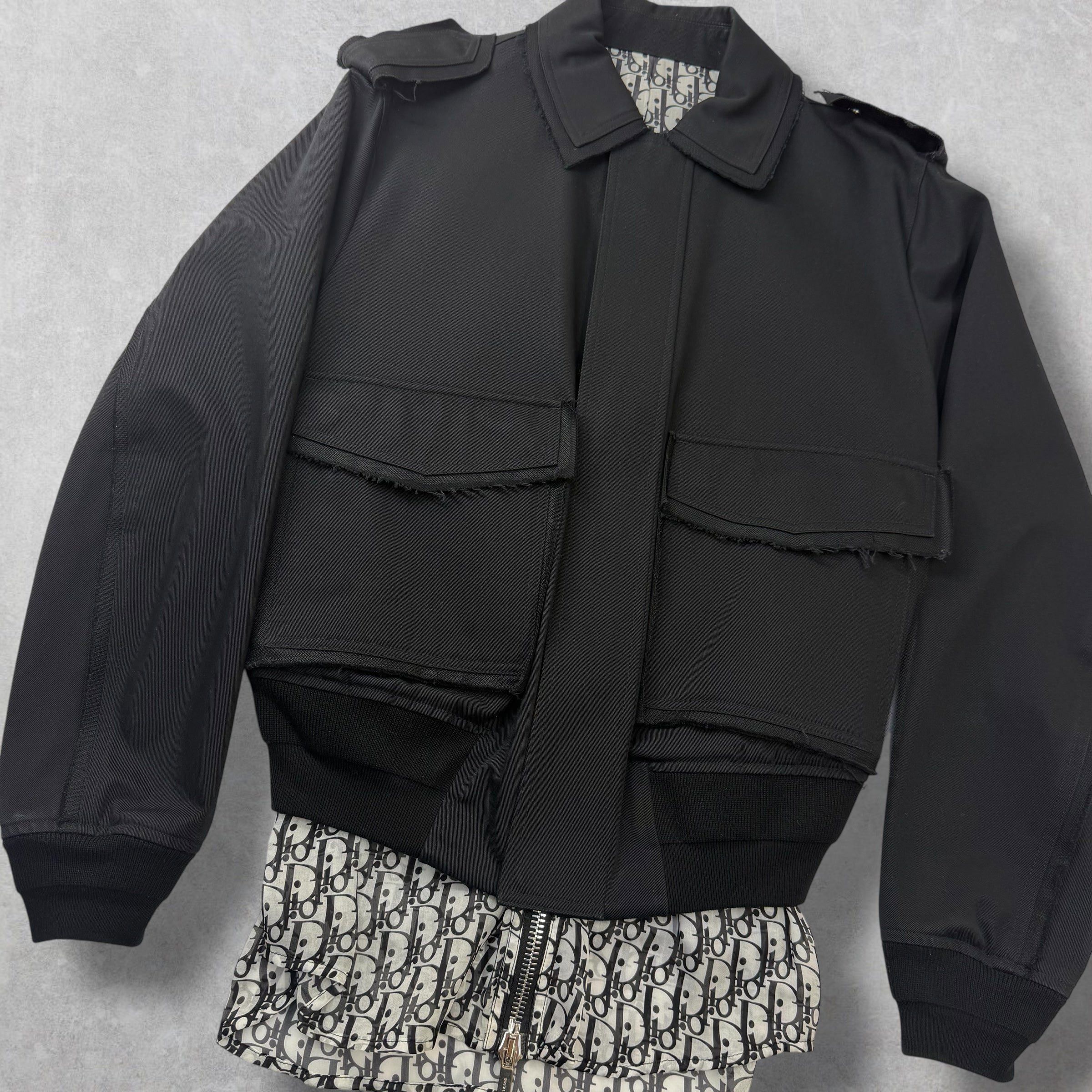Dior Dior Oblique Hybrid Layered Bomber Size 48 (M) Size US M / EU 48-50 / 2 - 2 Thumbnail