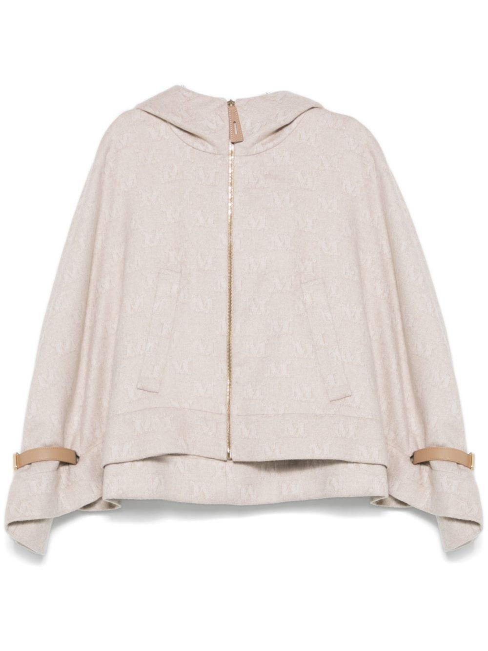 Max Mara WOOL HOODED CAPE Size M / US 6-8 / IT 42-44 - 1 Thumbnail