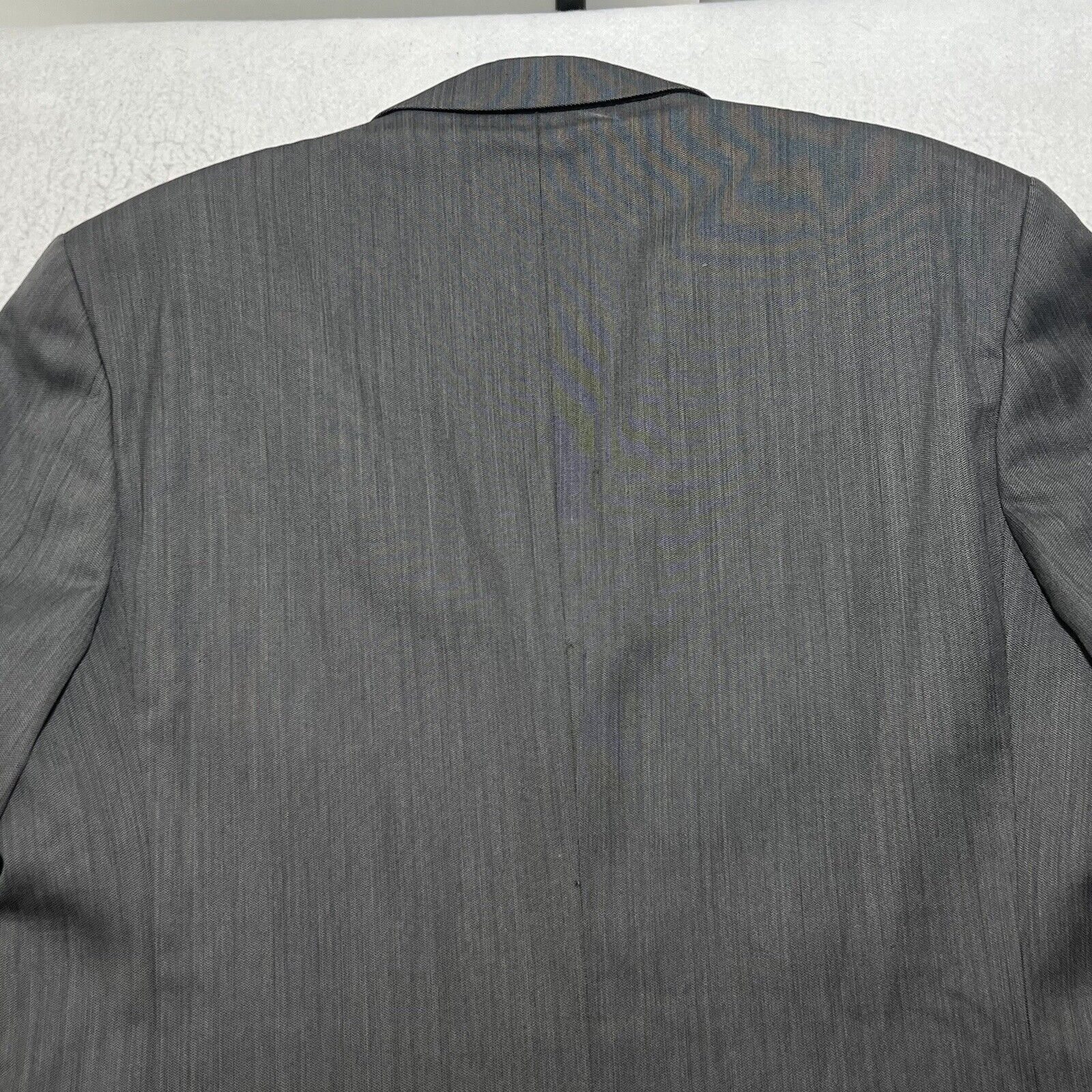 Joseph Abboud Joseph Abboud Worsted Wool Gray Suit Jacket Nordstrom USA Size 44L - 16 Thumbnail