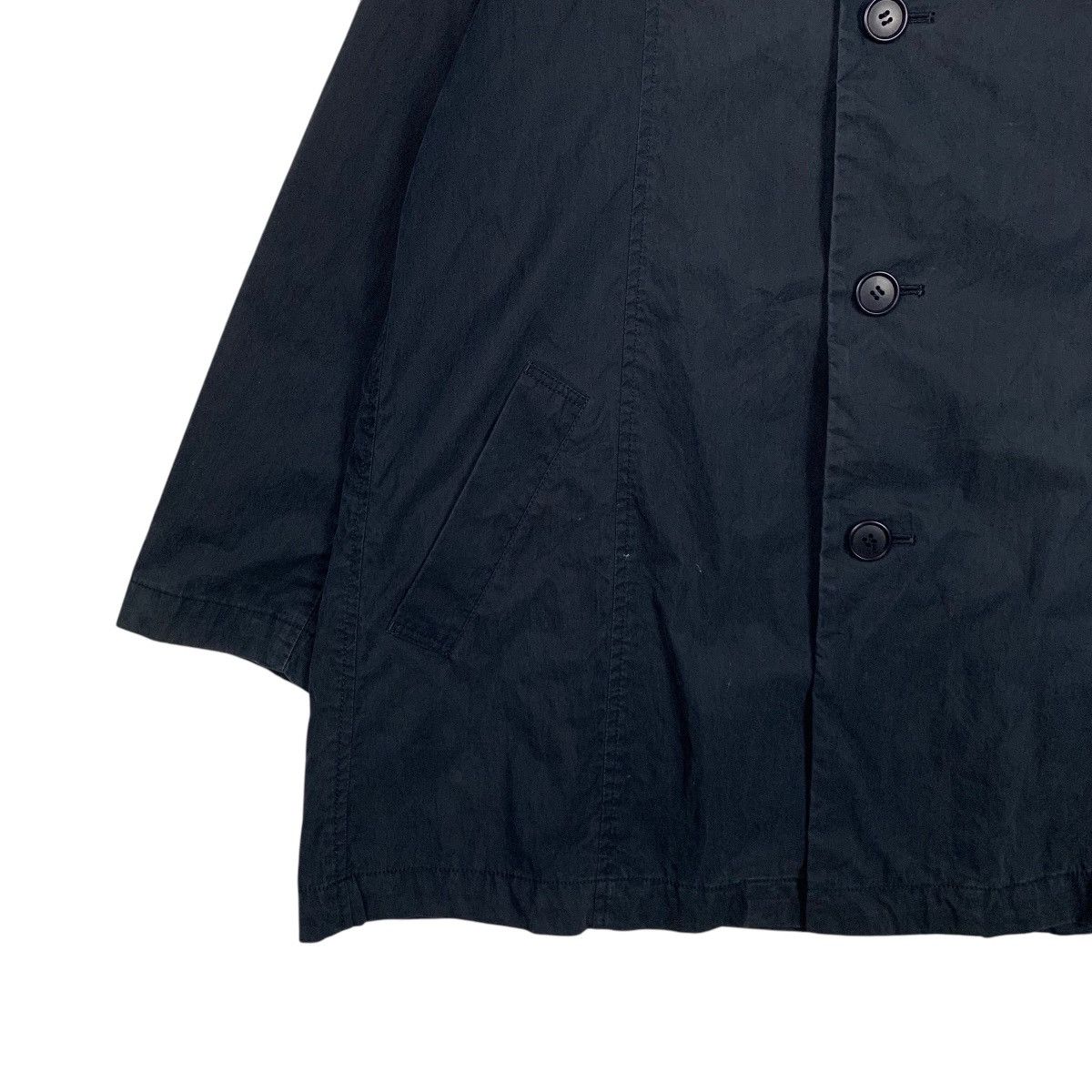 Issey Miyake ☀️Plantation Issey Miyake black button jacket Size US M / EU 48-50 / 2 - 5 Thumbnail