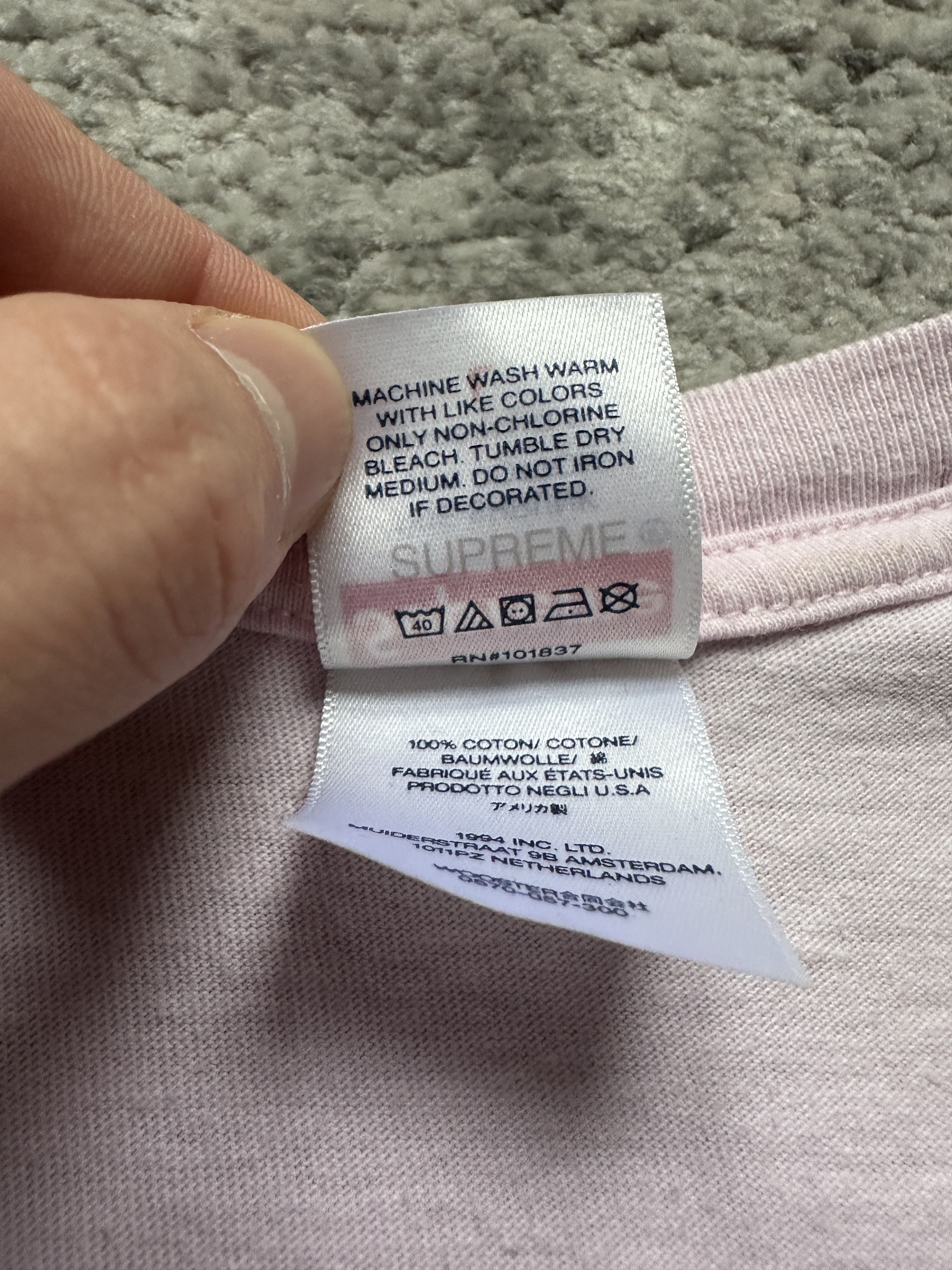 Supreme Supreme t shirt Size US L / EU 52-54 / 3 - 5 Thumbnail