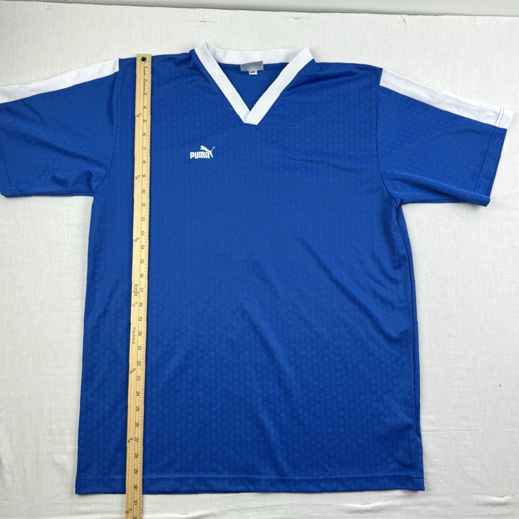 Puma VINTAGE PUMA Jersey Soccer Football Adult XL Blue 90s FIFA Mens Soccer Shirt Size US XL / EU 56 / 4 - 5 Thumbnail