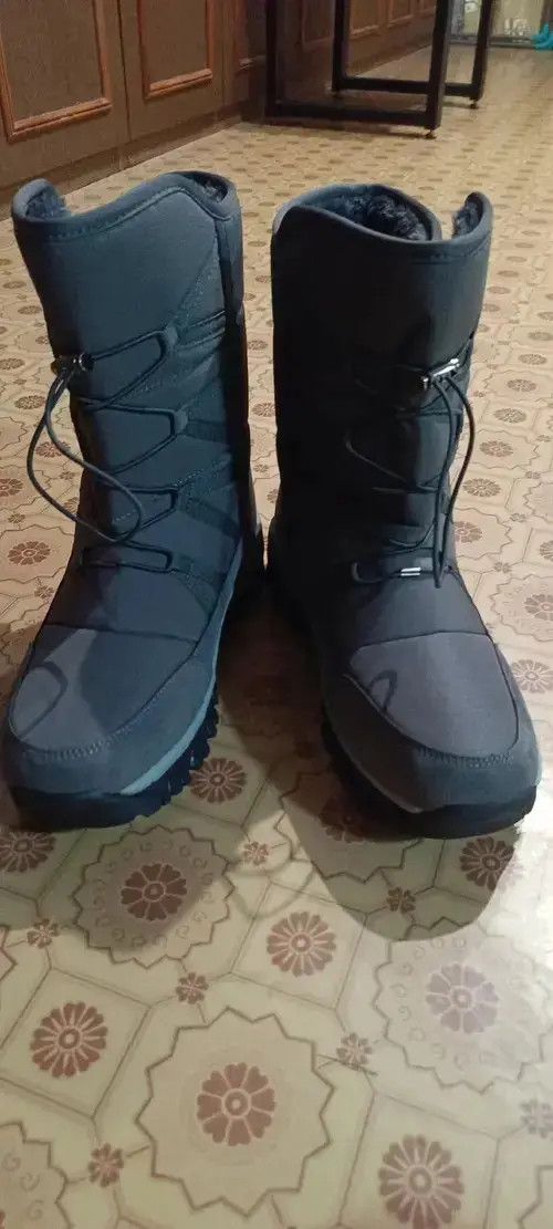VIBE Snow Boots Plus Velvet Warm Casual Outdoor Size US 10 / EU 43 - 4 Thumbnail