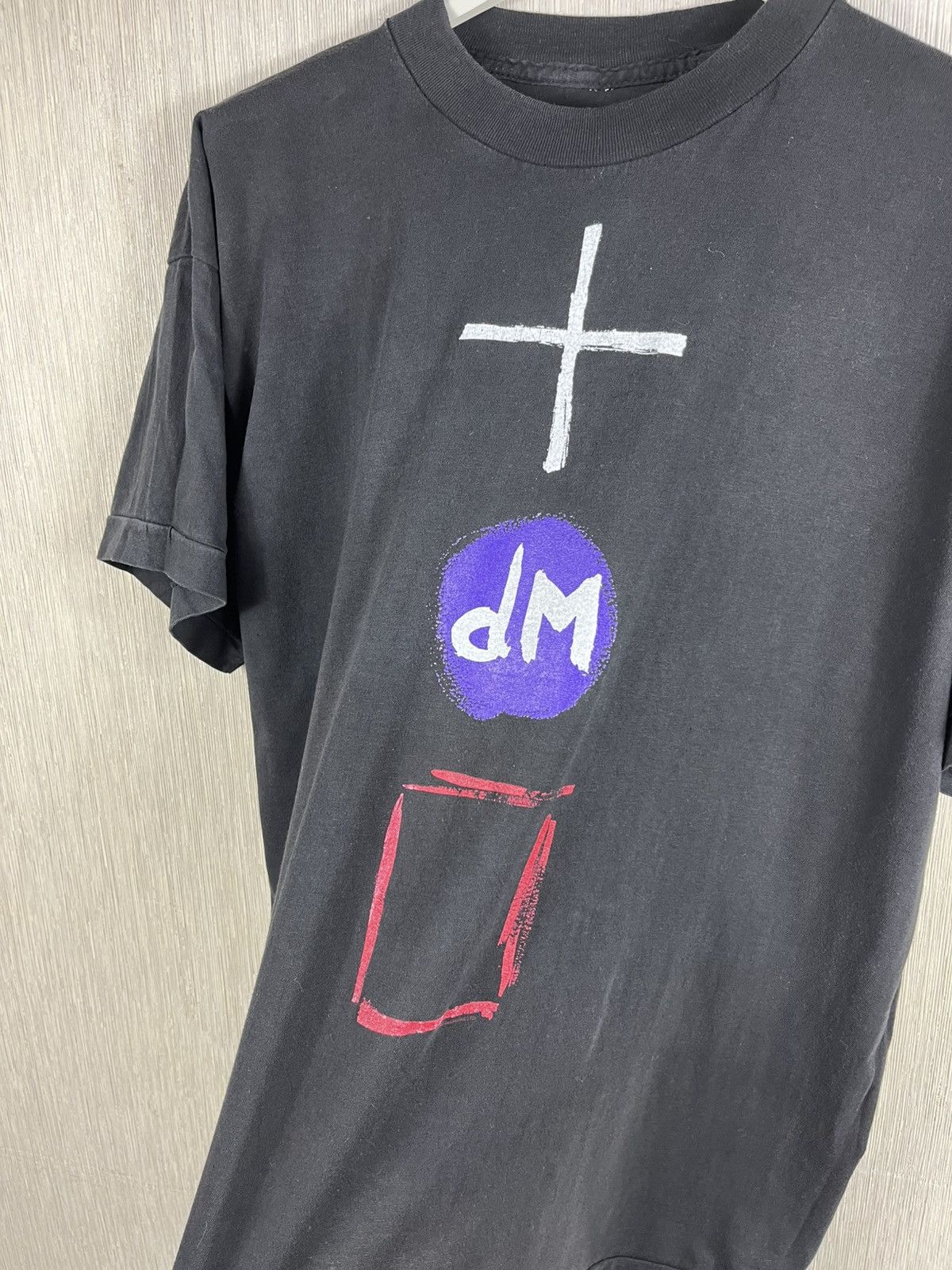 Band Tees Vintage Depeche Mode 1993 tee single stitch t-shirt DP plus Size US L / EU 52-54 / 3 - 10 Thumbnail