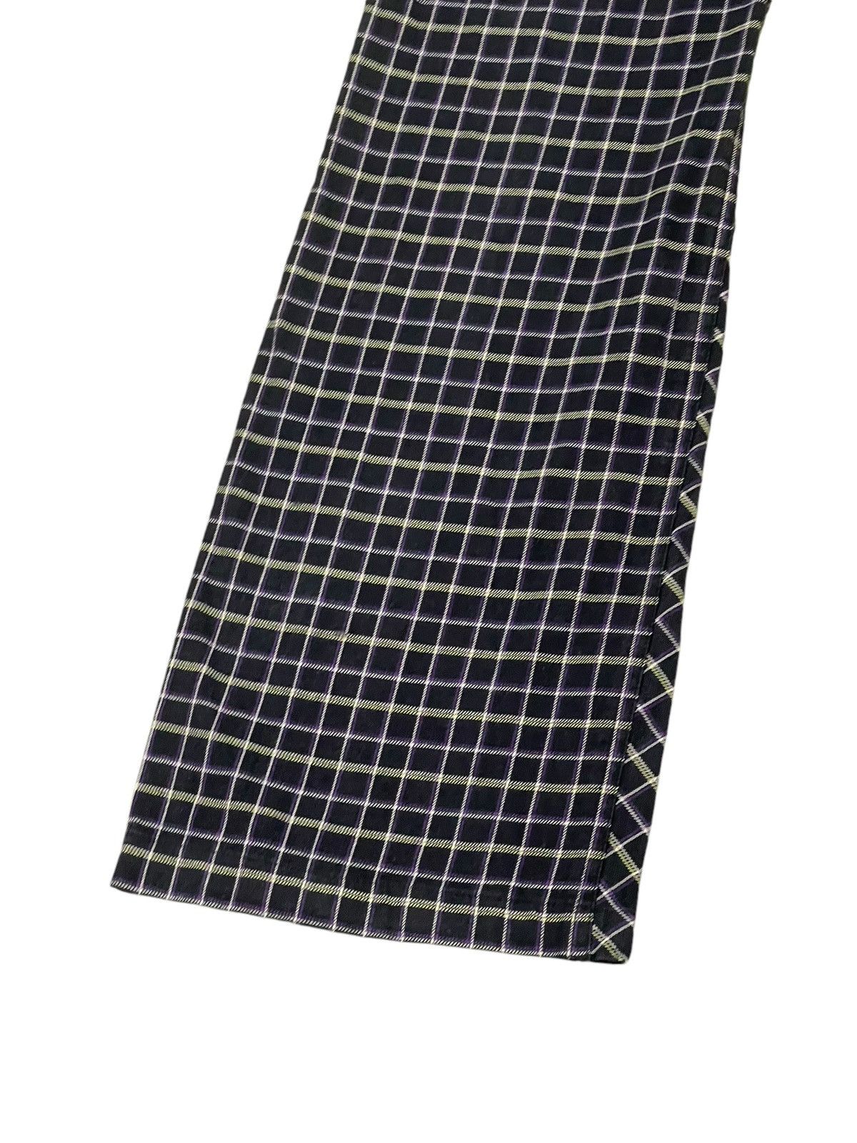 Le Grande Bleu (L.G.B.) Flare Pant Oakley Plaid Stretch Boot Cut 8🟦9 Size US 31 - 16 Thumbnail
