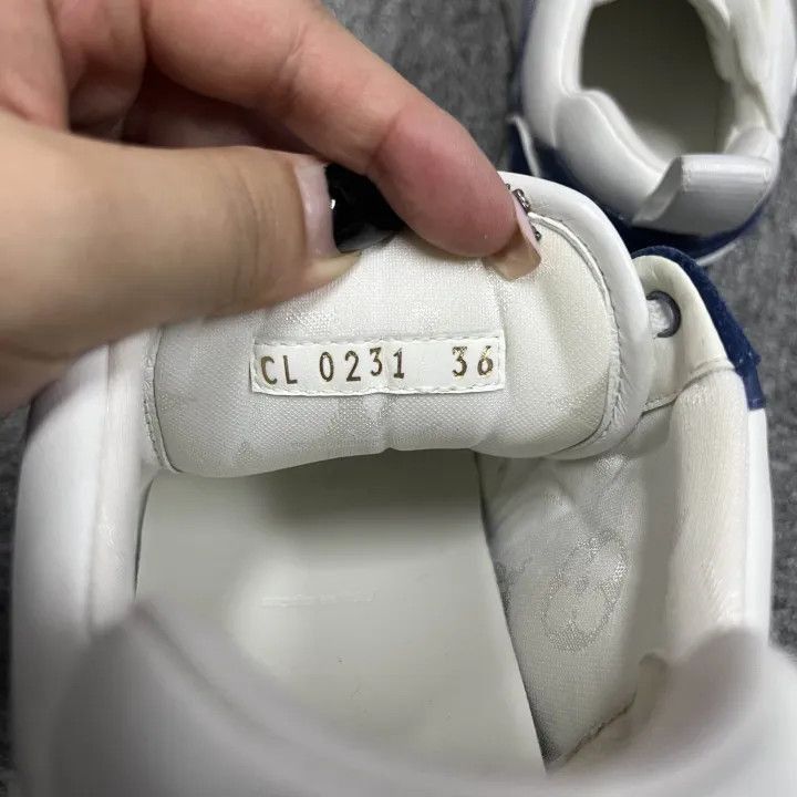 Louis Vuitton Louis Vuitton Denim Monogram Casual Sneakers -2508 Size US 5 / IT 35 - 4 Thumbnail