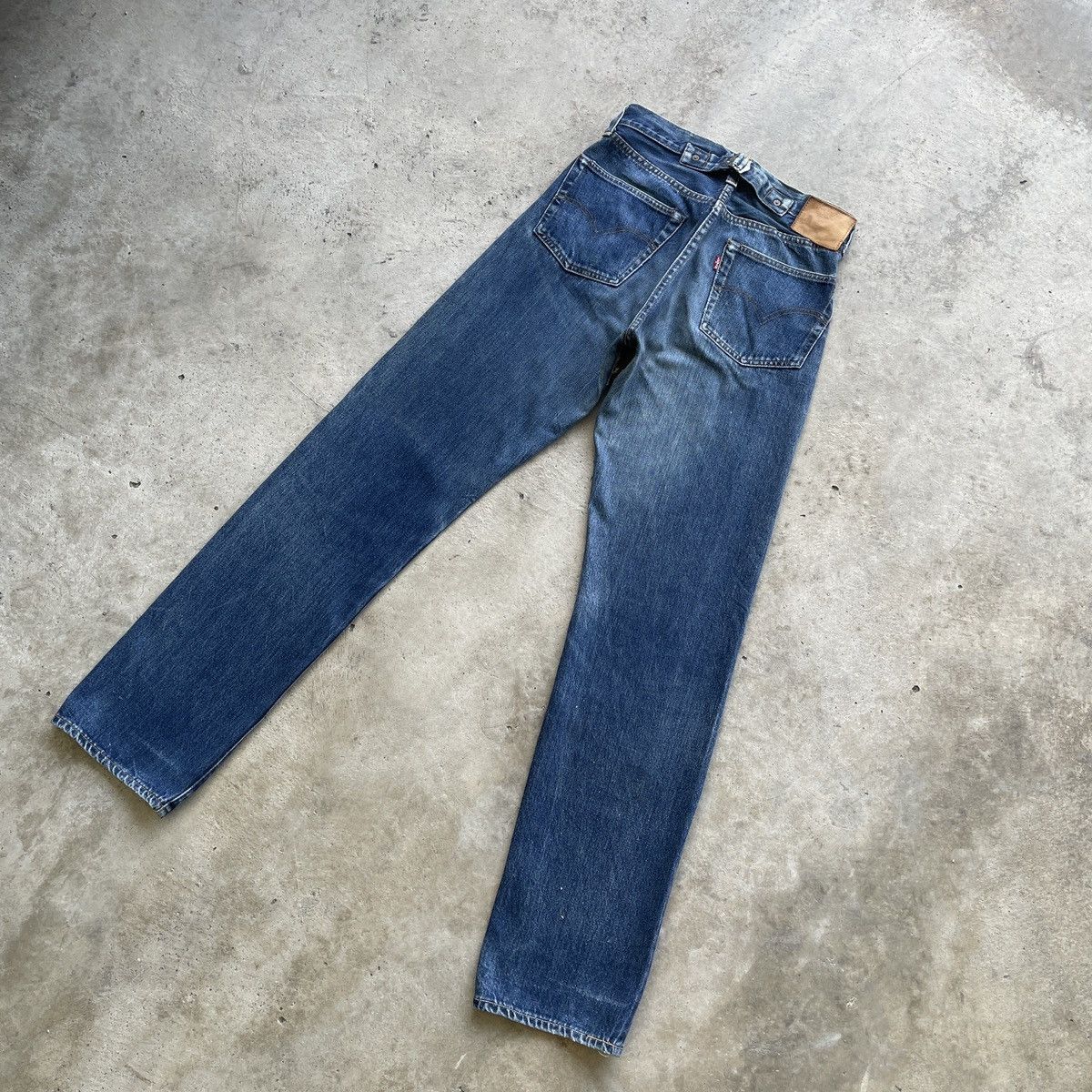Levi's Vintage Levi’s Big E USA Faded Buckle Selvedge Jeans Pants Size US 28 / EU 44 - 19 Thumbnail