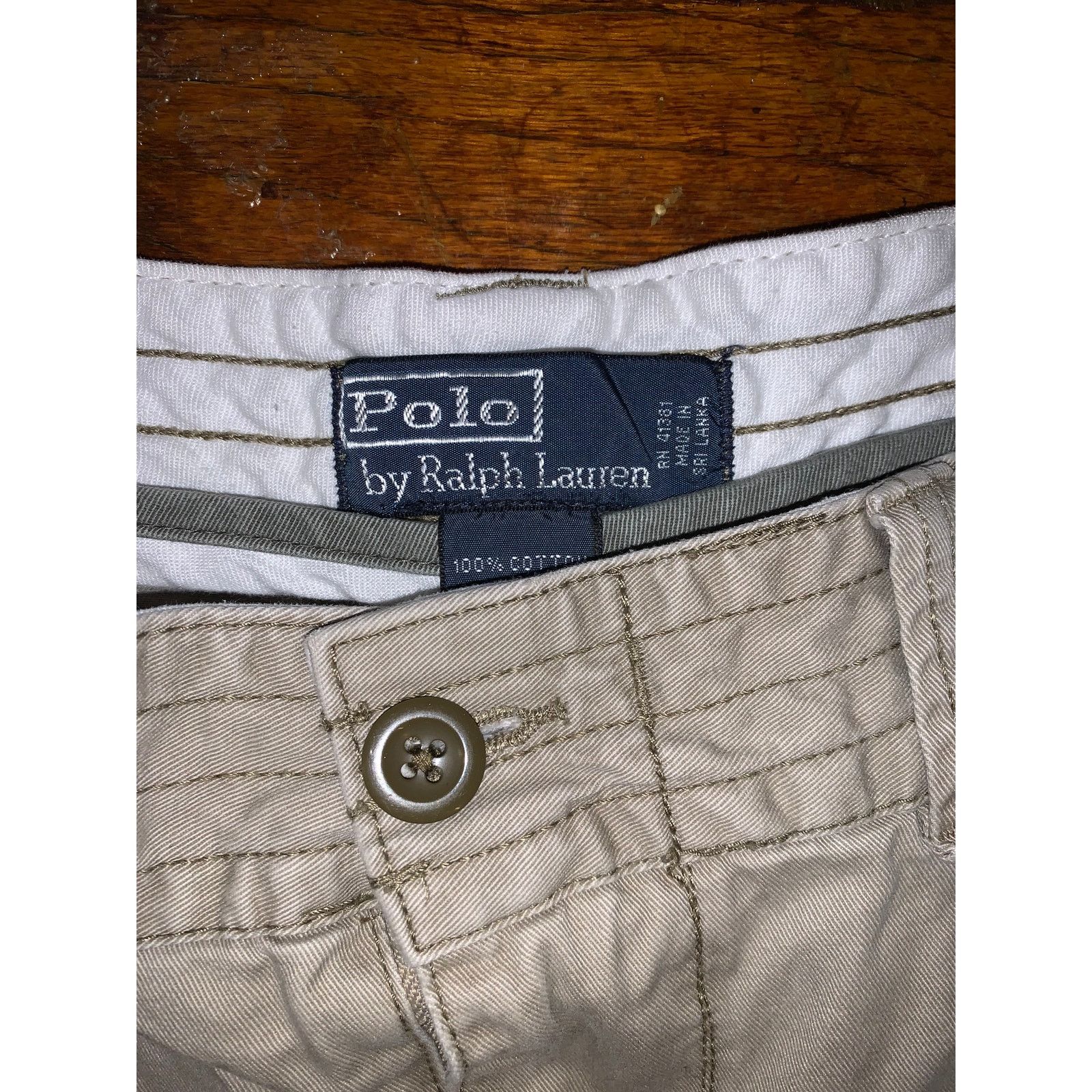 Polo Ralph Lauren Polo Ralph Lauren Cargo Shorts 36 Khaki Utility Military Size US 36 / EU 52 - 5 Thumbnail
