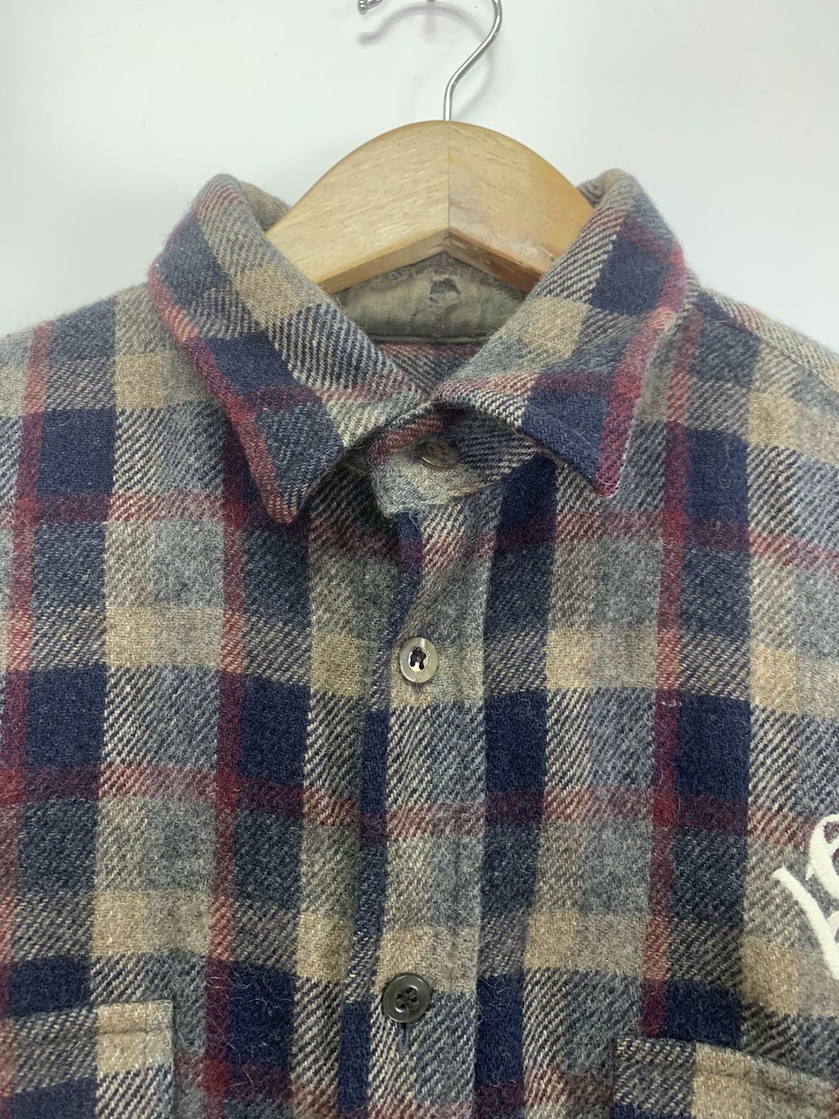 Flannel × Vintage Vintage Eight Ball flannel Size US L / EU 52-54 / 3 - 4 Thumbnail