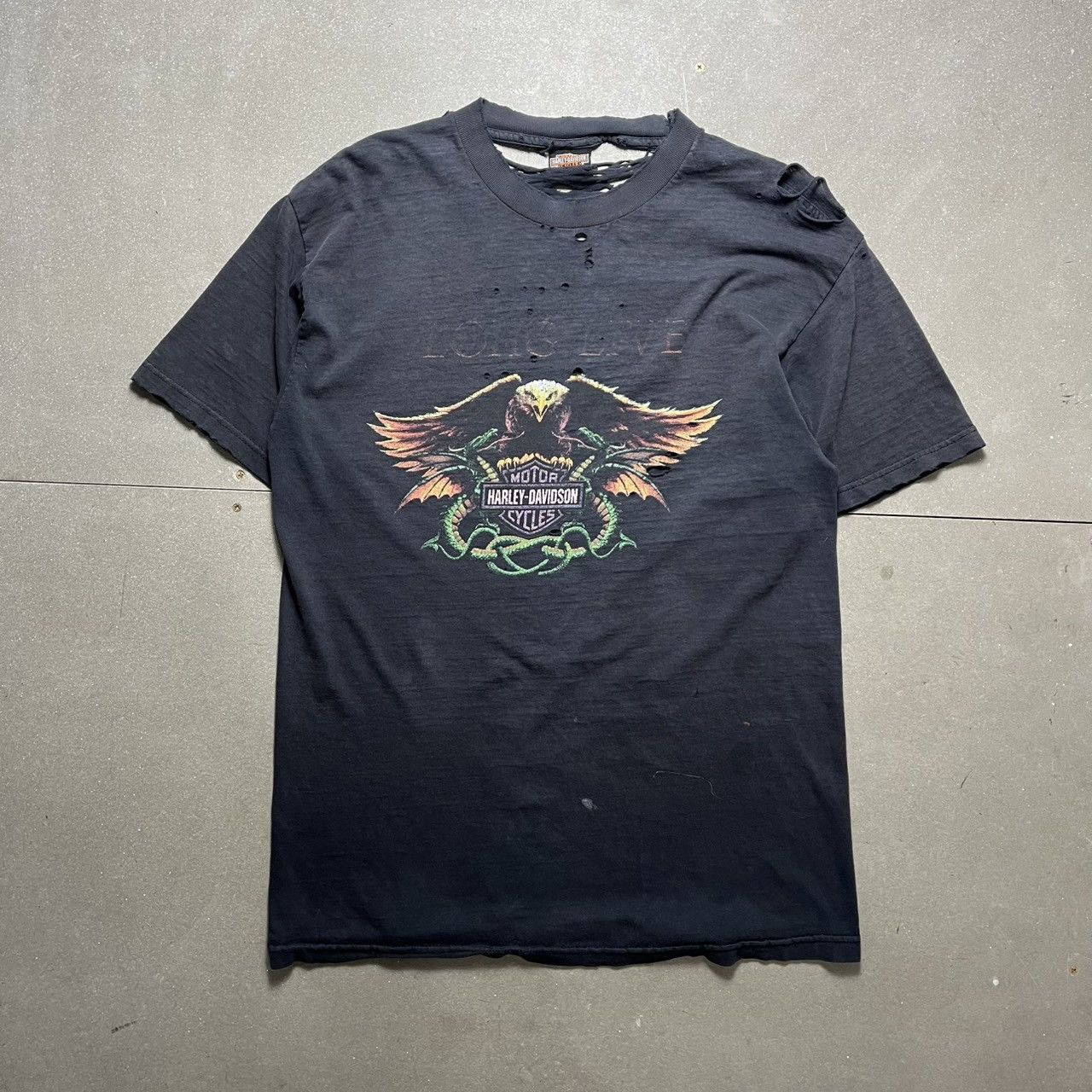 Harley Davidson Harley Davidson Kailua-Kona HI Eagle T-shirt Size US L / EU 52-54 / 3 - 1 Thumbnail