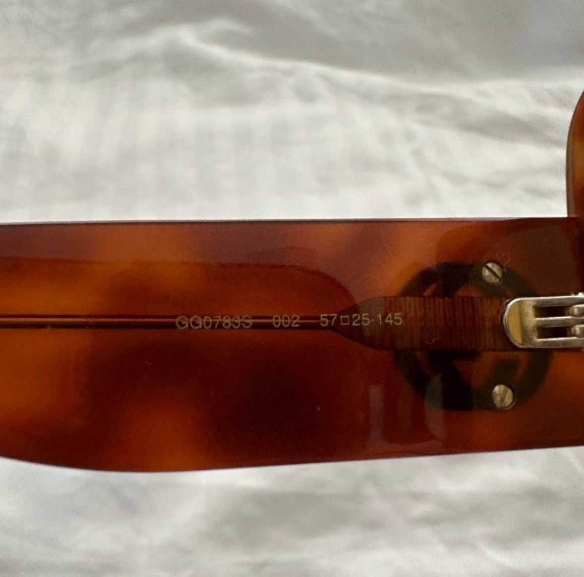 Gucci GUCCI GGO783S 002 tortoise shell square sunglasses Size ONE SIZE - 6 Thumbnail