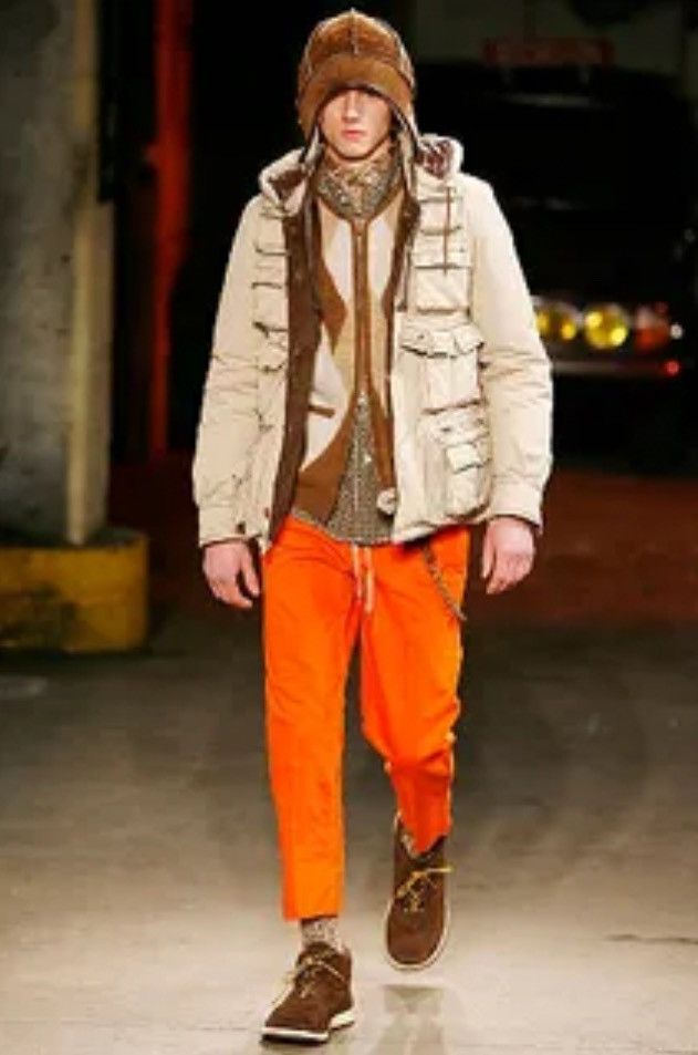 Number (N)ine AW08 Number (N)ine My Private Portland Beige Cargo Jacket Size US M / EU 48-50 / 2 - 7 Thumbnail