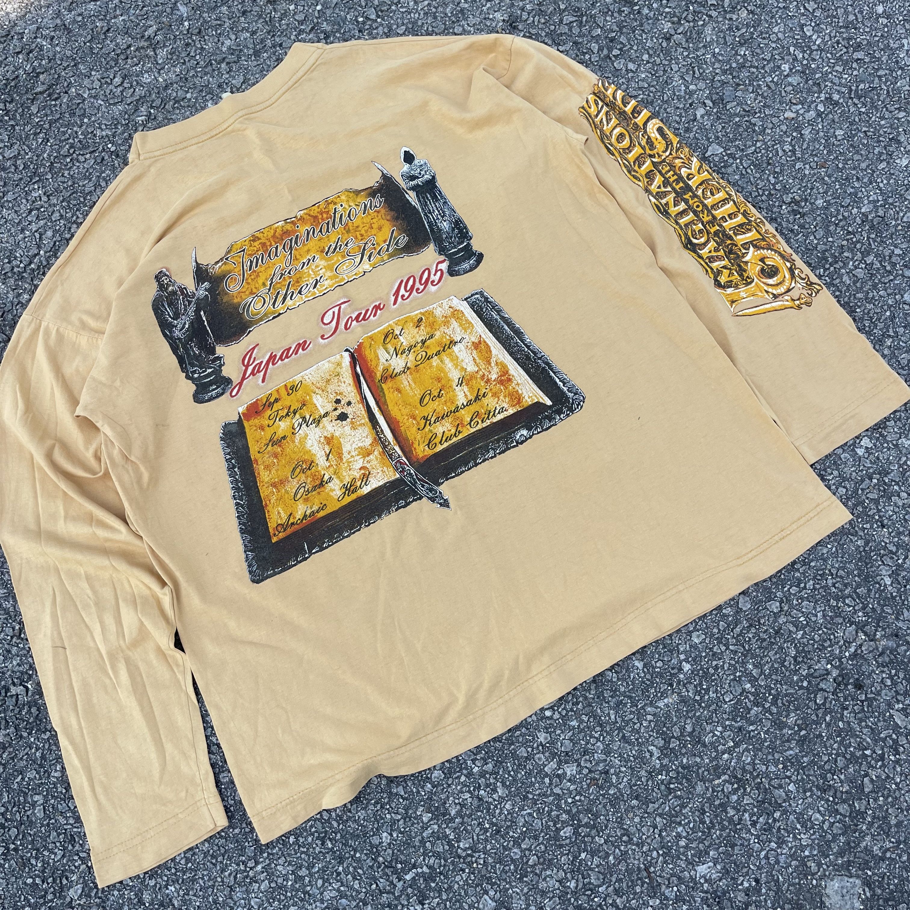 Band Tees × Vintage Vintage 90 Blind Guardians Long Sleeve Japan Tour Size US L / EU 52-54 / 3 - 9 Thumbnail